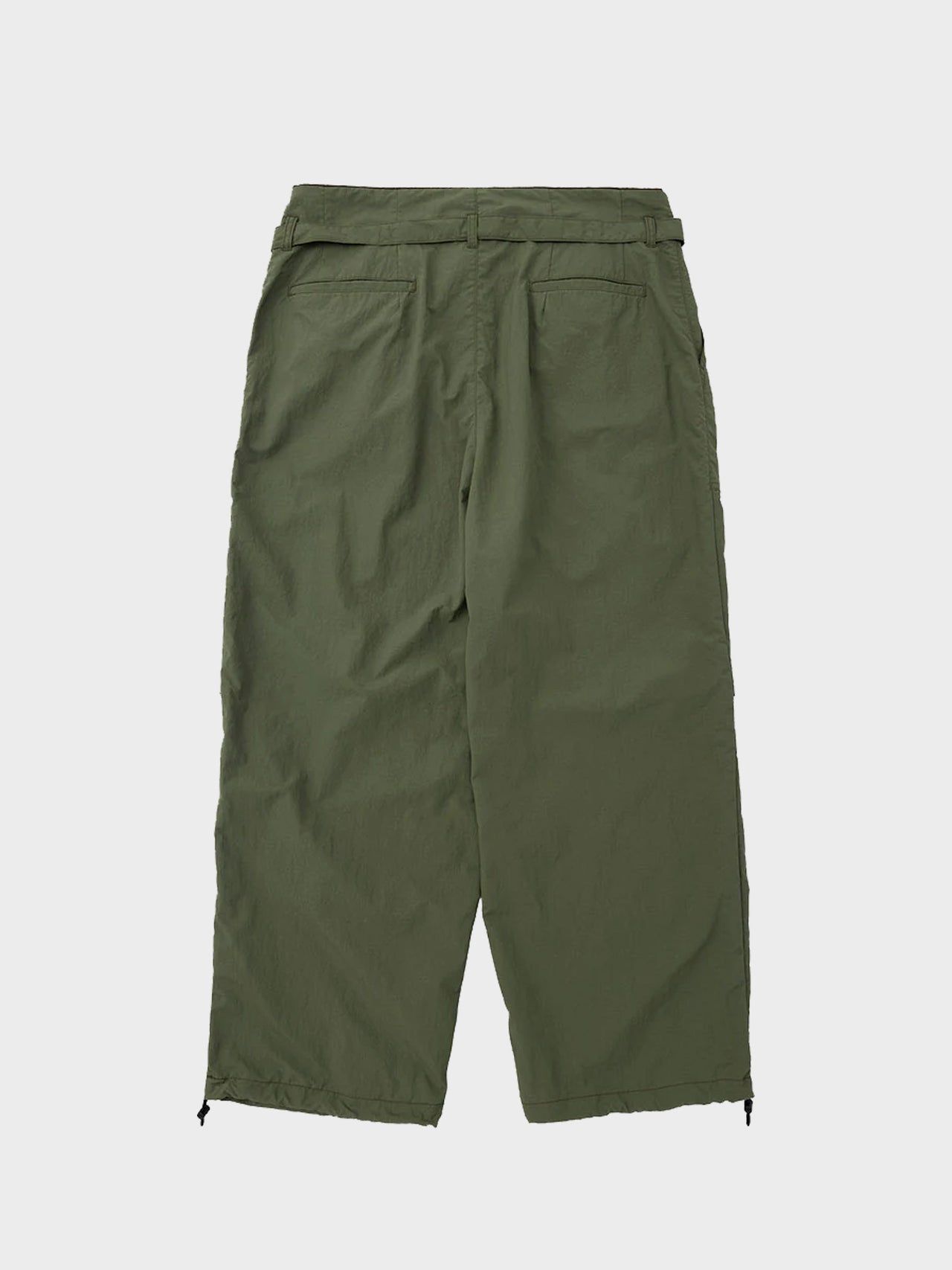 DIGAWEL / HIGH-WAISTED PANTS (OLIVE)