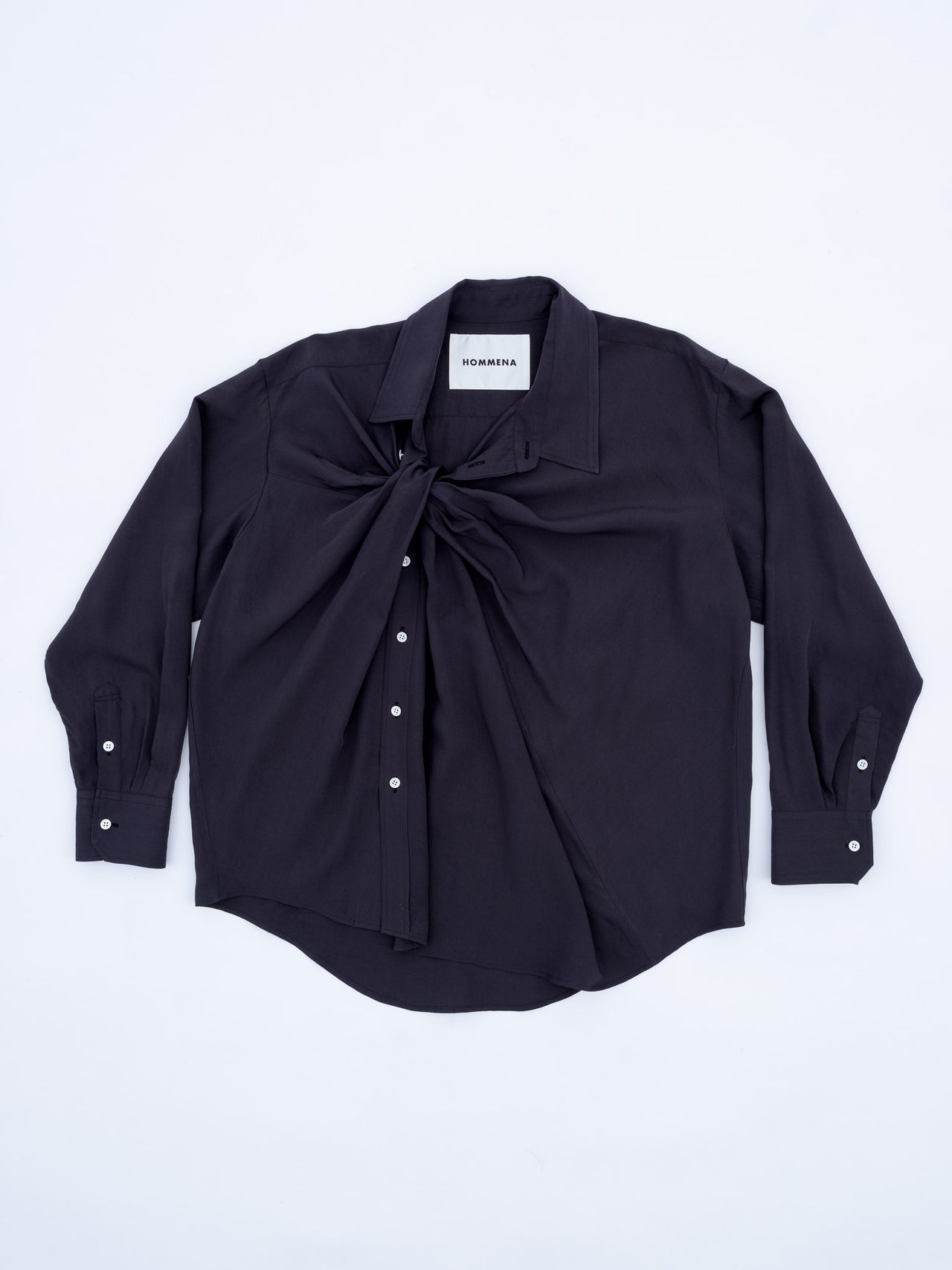 【8/8(土)12:00発売】HOMMENA / FIRST AID SHIRT (NAVY)
