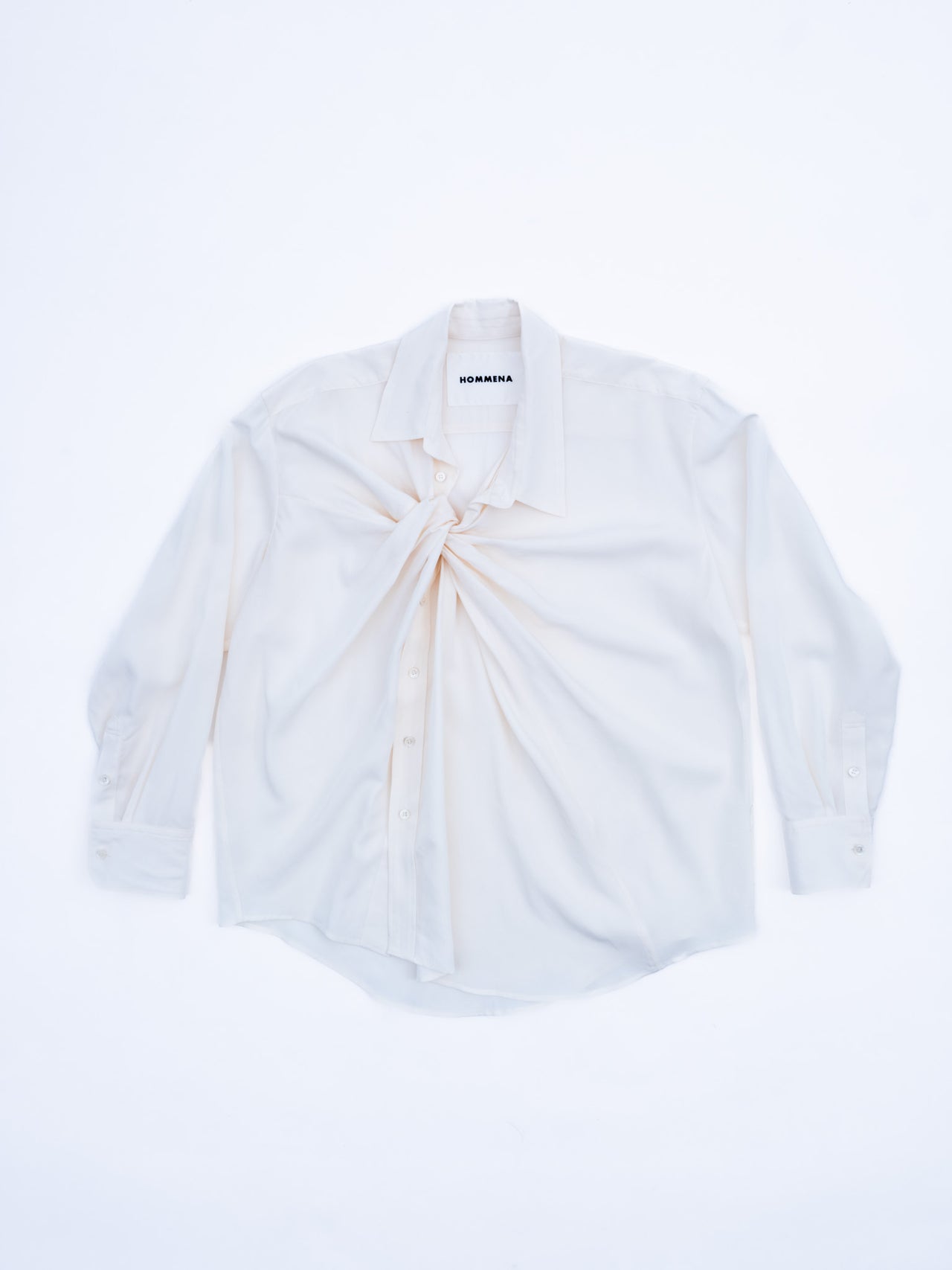 【8/8(土)12:00発売】HOMMENA / FIRST AID SHIRT (OFF WHITE)