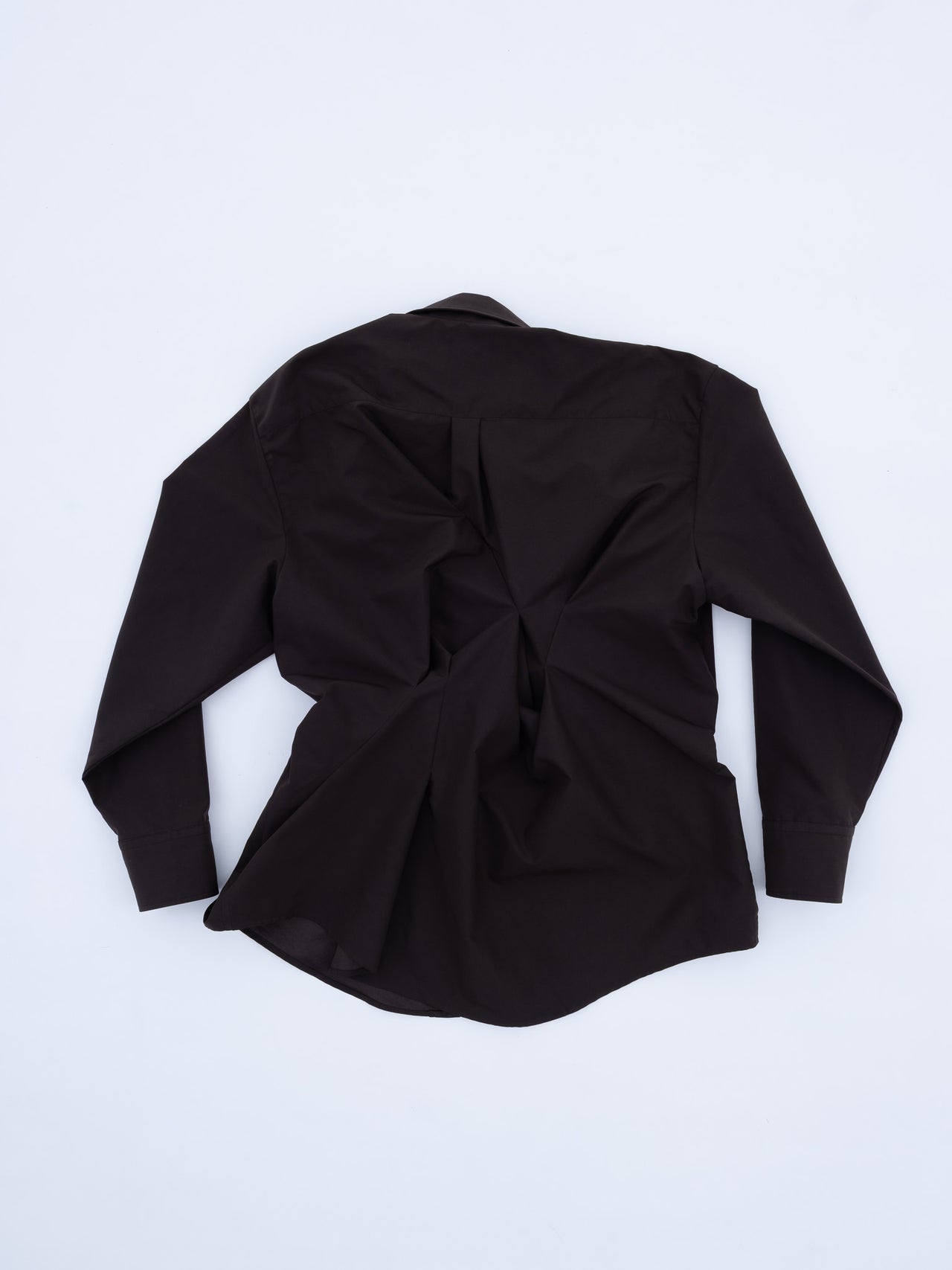 【8/8(土)12:00発売】HOMMENA / CRUMPED SHIRT (CHARCOAL)