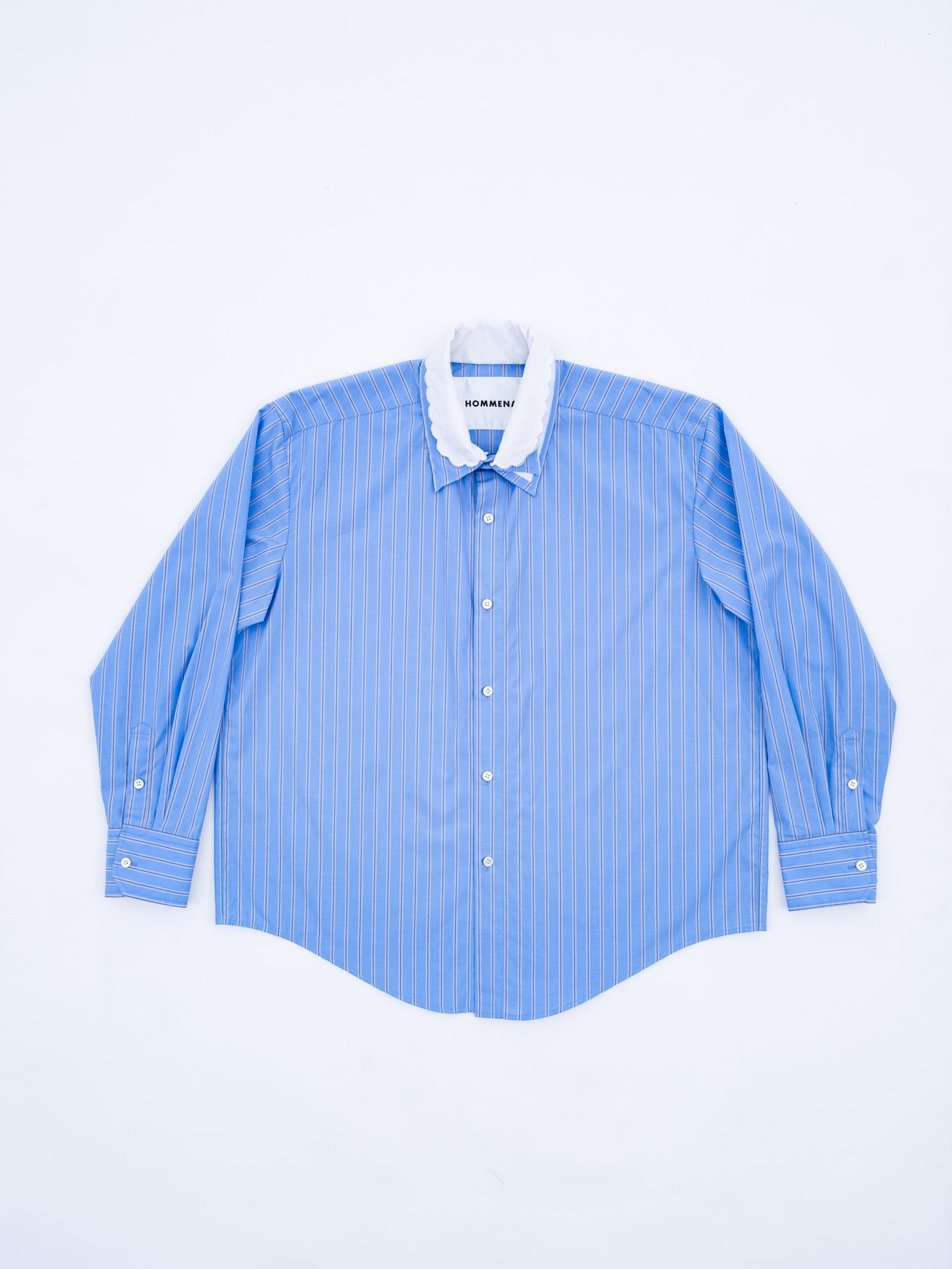 【8/8(土)12:00発売】HOMMENA / MAMA'S SHIRT (BLUE)