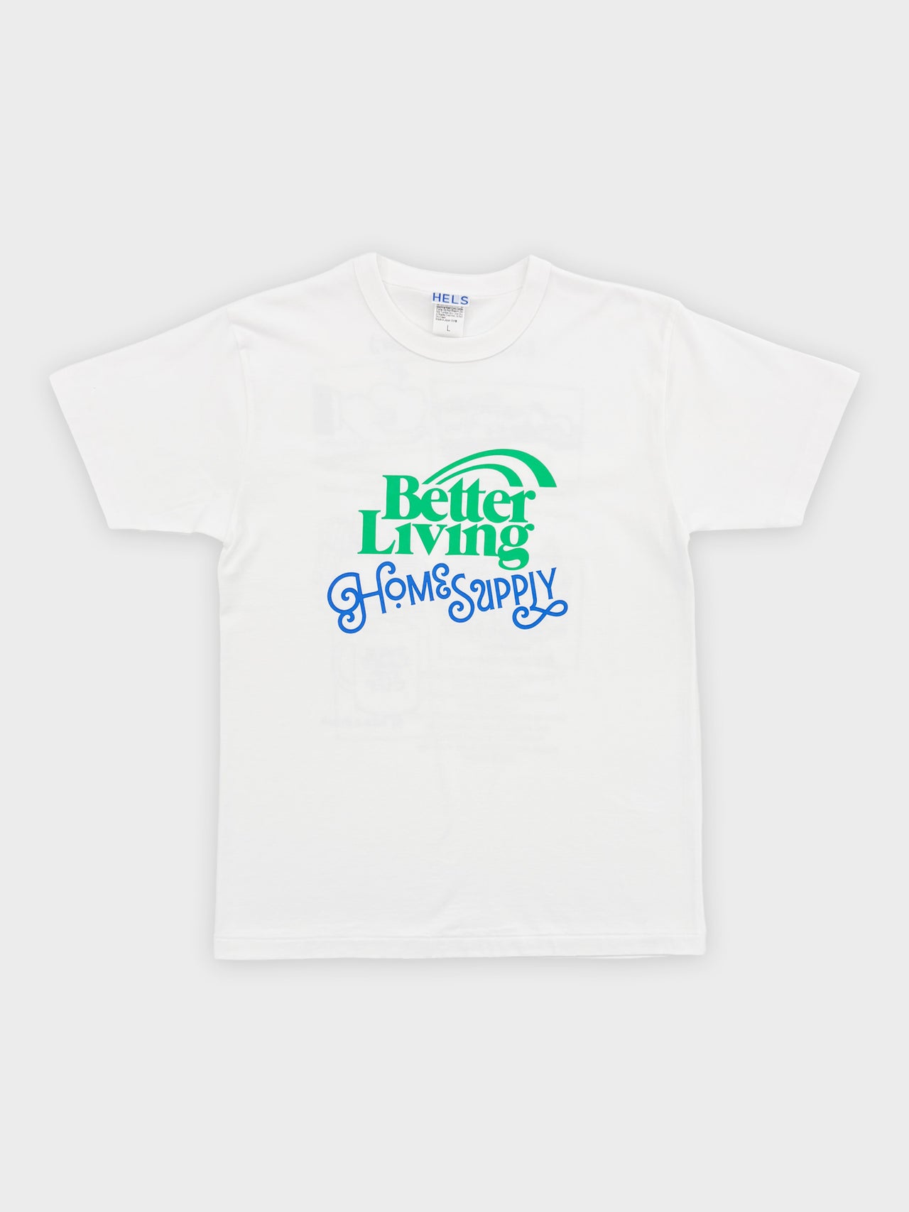 HELS / HOME SUPPLY T-SHIRT (WHITE)