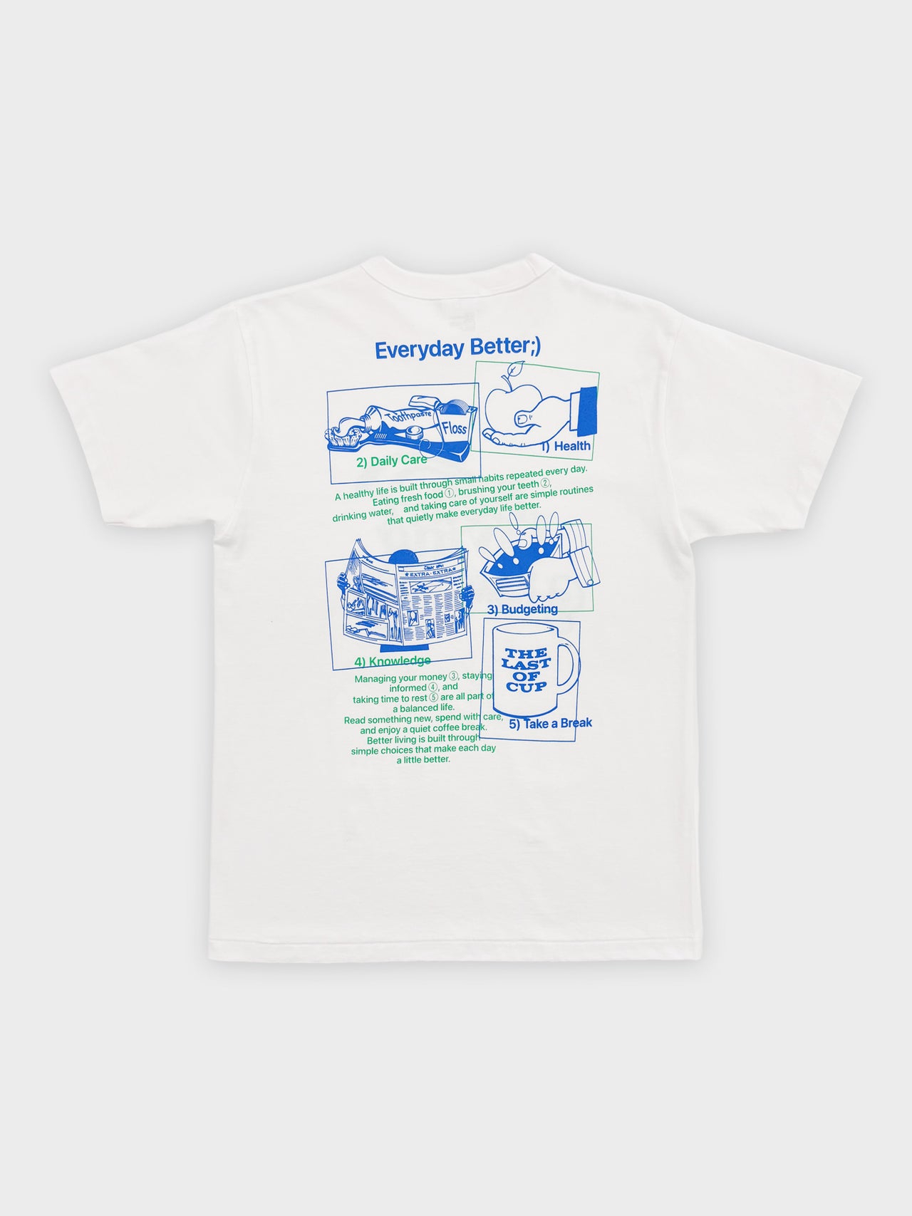 HELS / HOME SUPPLY T-SHIRT (WHITE)