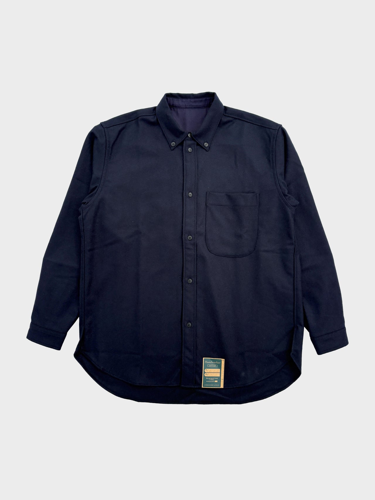 ASEEDONCLOUD / HW BASIC SHIRT (NAVY)