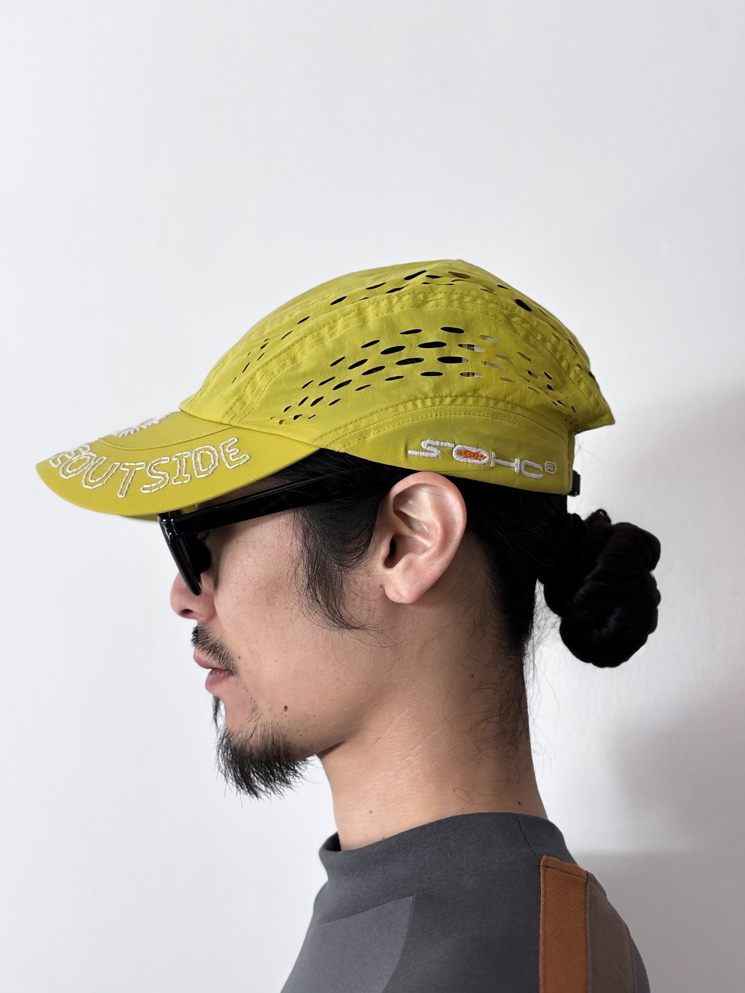 SOMEWHERE OUTSIDE HIKING COMPANY / SOHC Pattemed Vent Cap (MUSTARD)