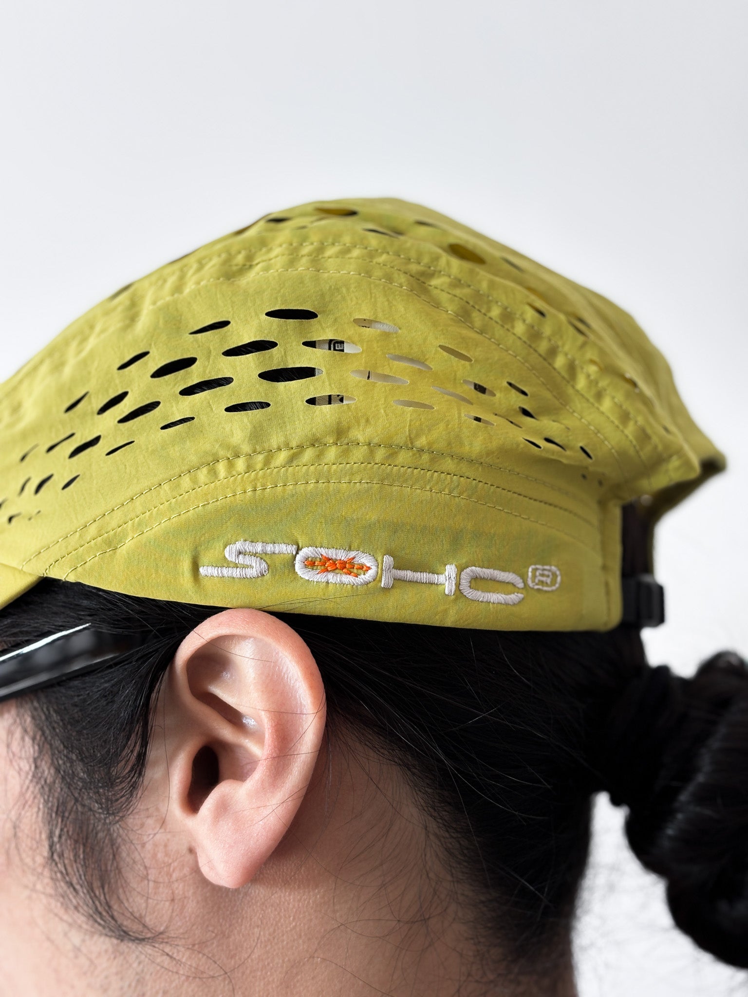 SOMEWHERE OUTSIDE HIKING COMPANY / SOHC Pattemed Vent Cap (MUSTARD)