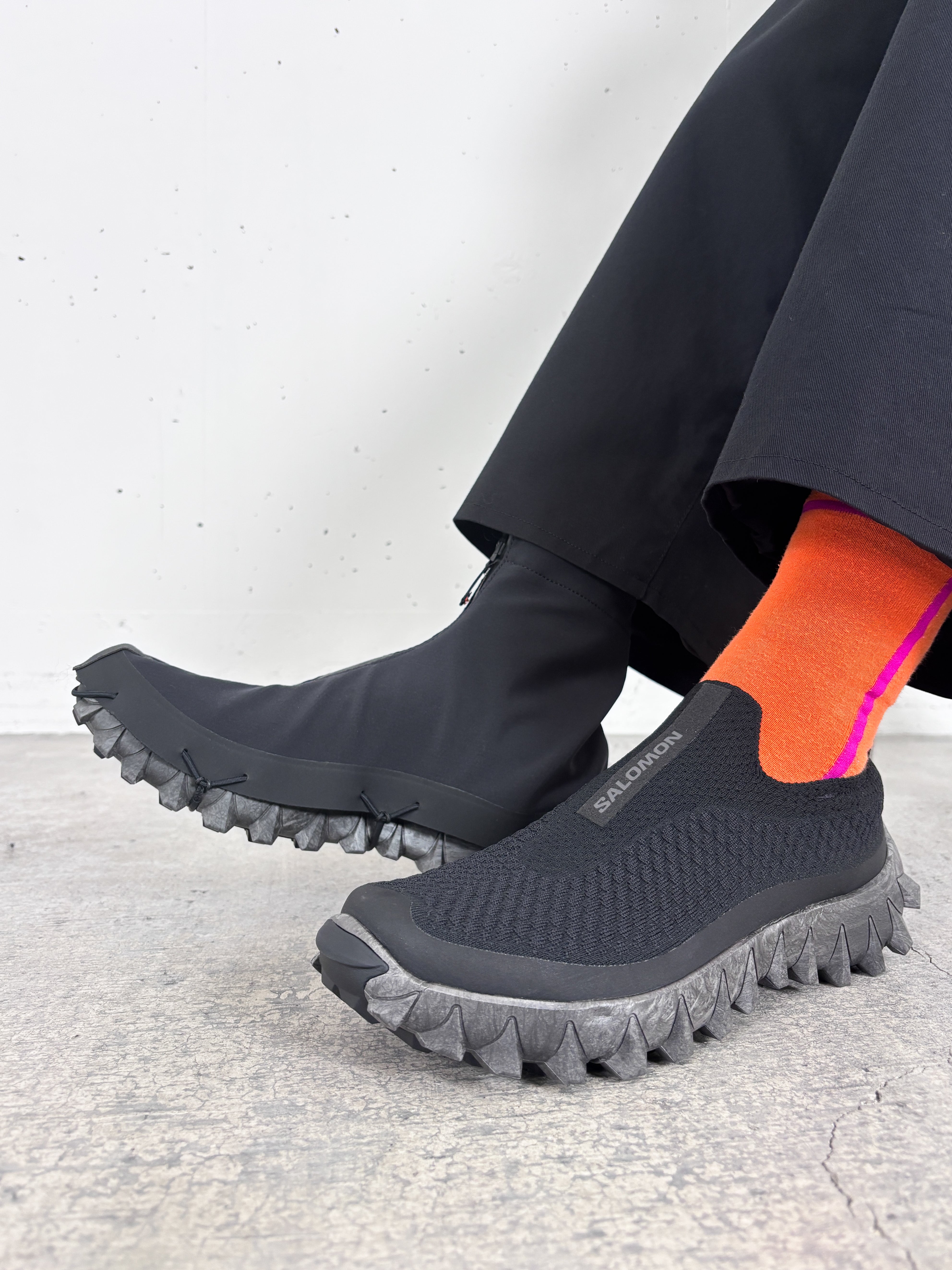 SALOMON ADVANCED / SNOWCLOG ADVANCED(BLACK)