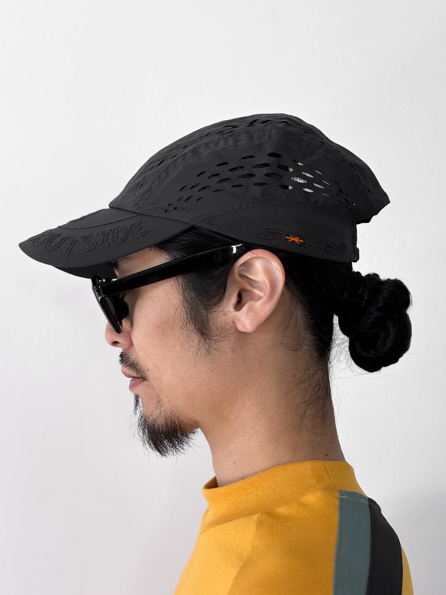 SOMEWHERE OUTSIDE HIKING COMPANY / SOHC Pattemed Vent Cap (CHARCOAL)