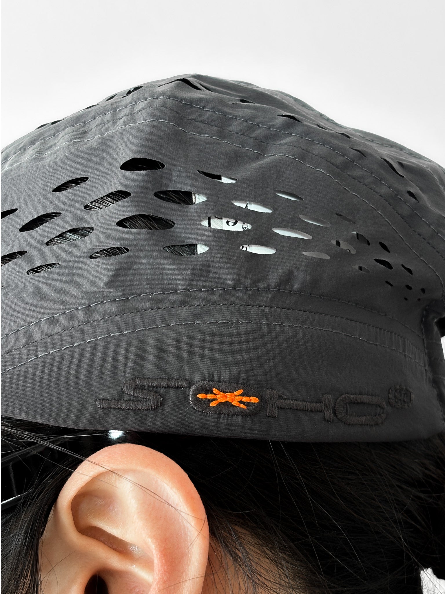 SOMEWHERE OUTSIDE HIKING COMPANY / SOHC Pattemed Vent Cap (CHARCOAL)