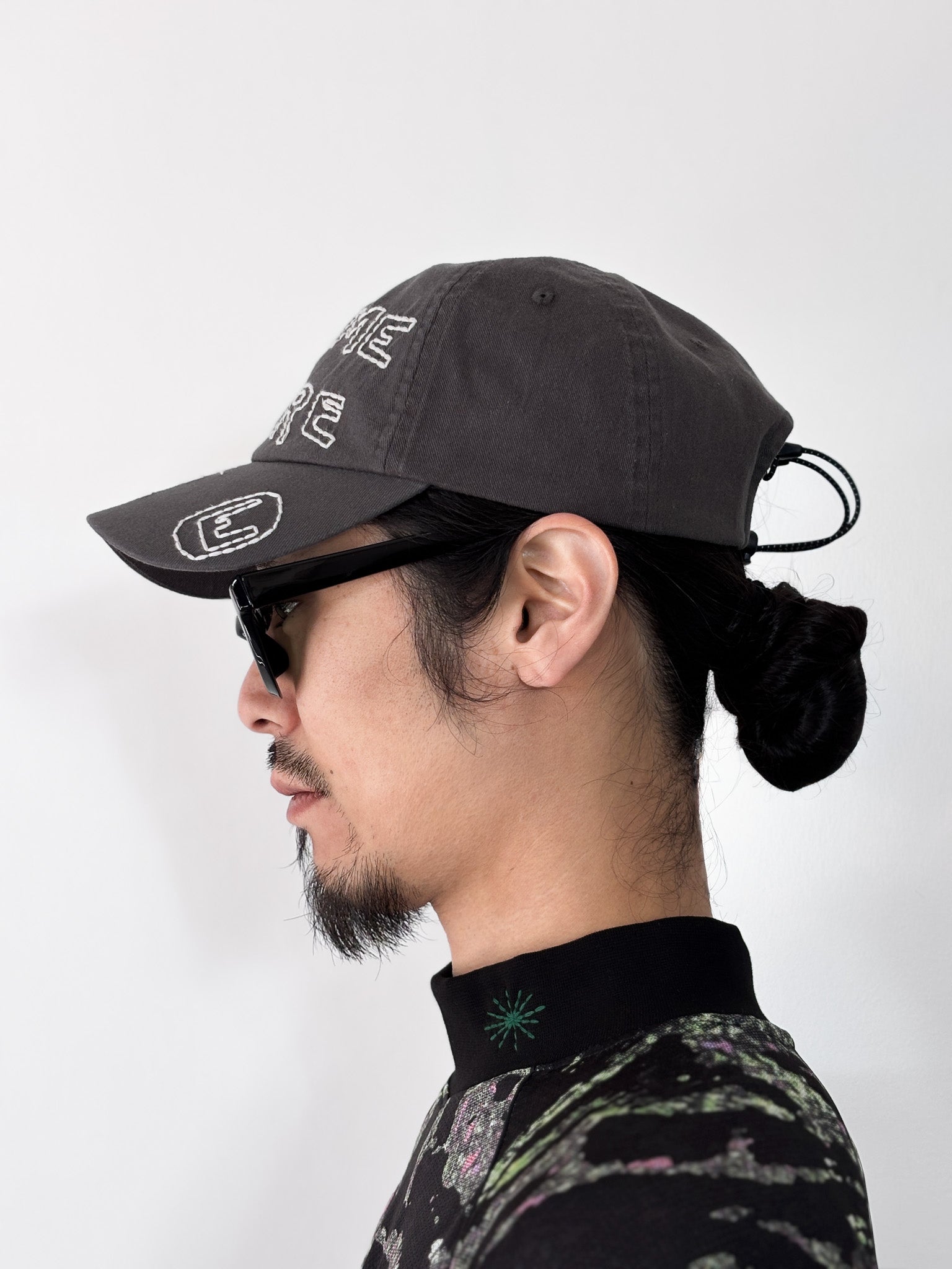 SOMEWHERE OUTSIDE HIKING COMPANY / SOHC Lettering Embroidery Cap (CHAR