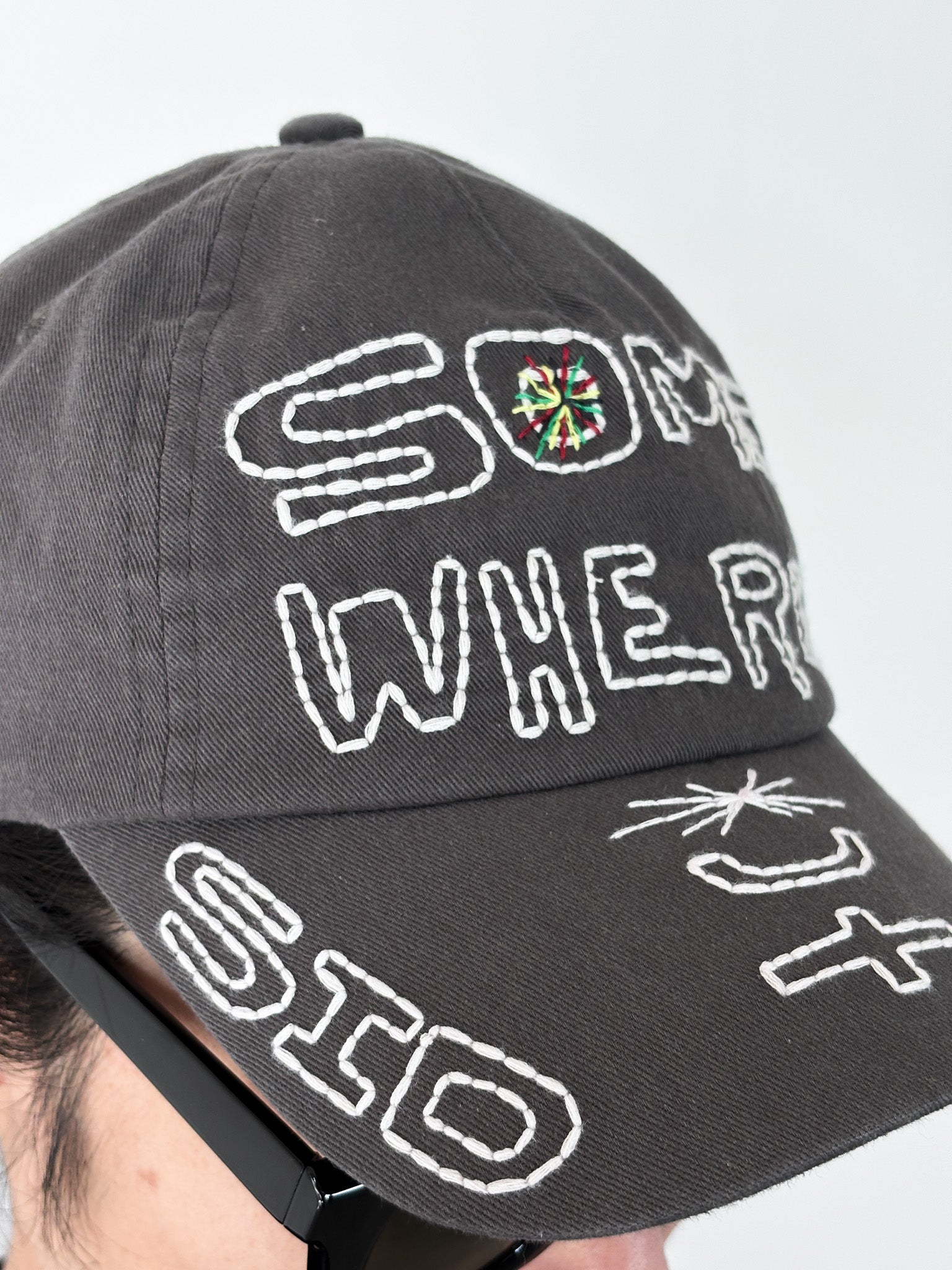 SOMEWHERE OUTSIDE HIKING バンダナキャップ SOHC SOMEWHERE OUTSIDE HIKING COMPANY / SOHC Lettering Embroidery Cap (CHAR