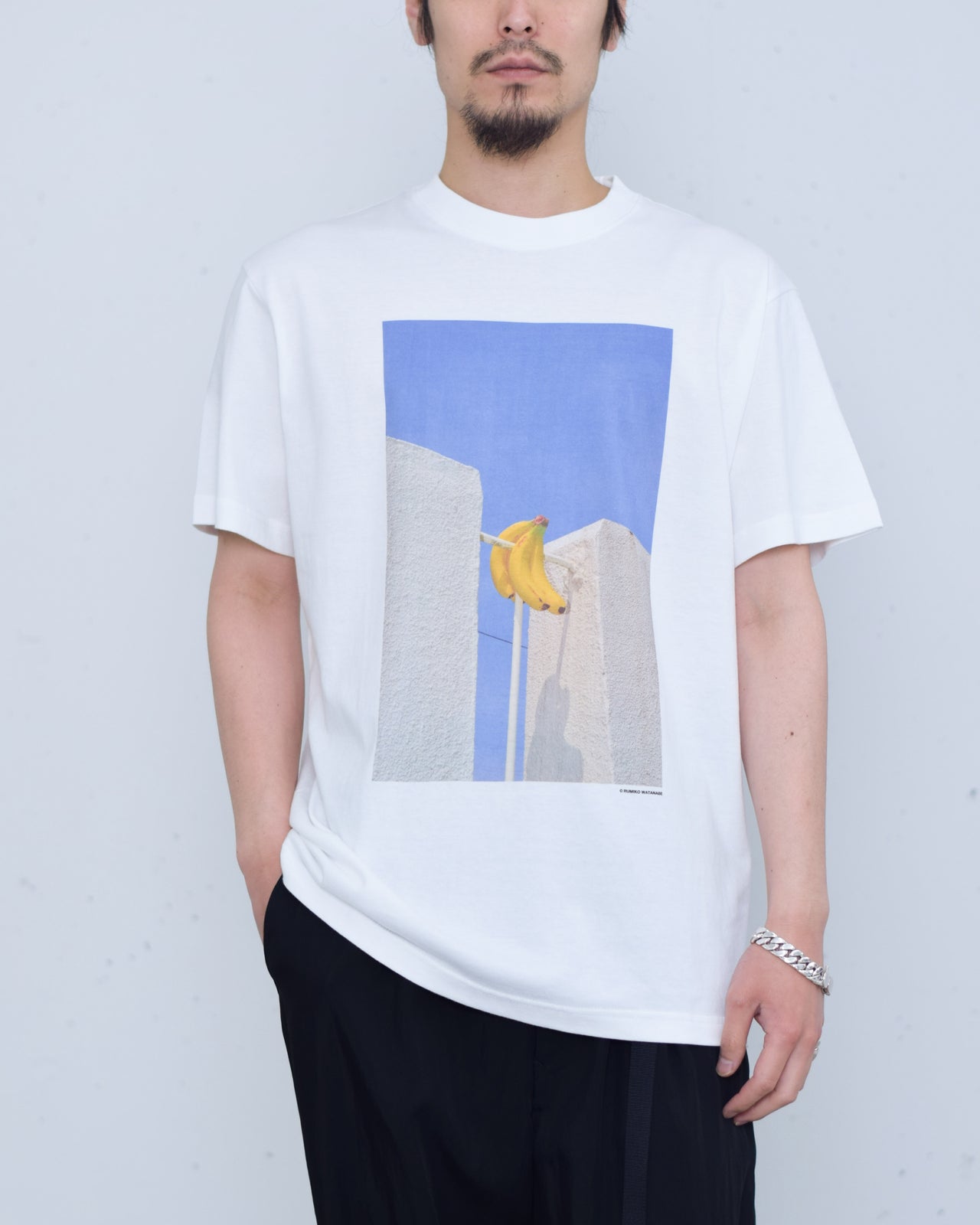 RUMIKO WATANABE / "After filming" PHOTO TEE (BANANA)