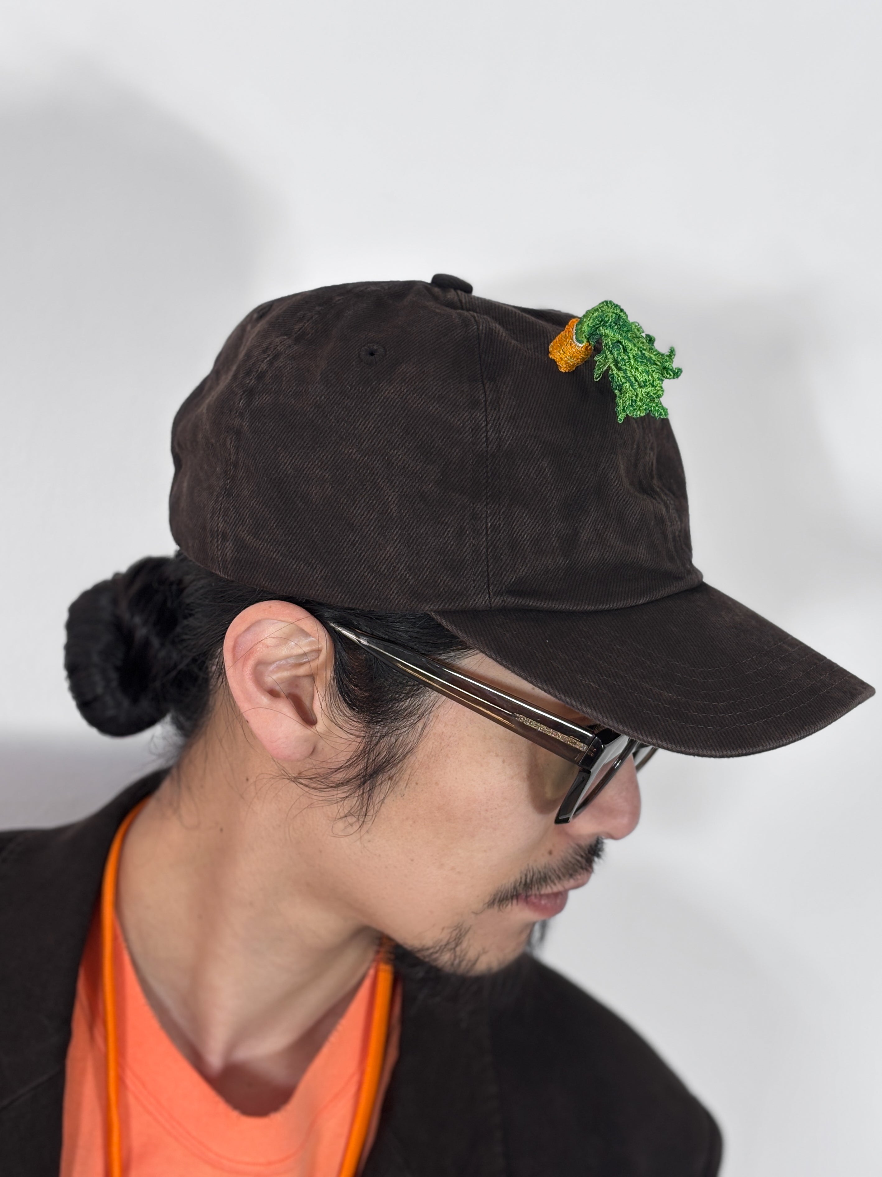 doublet / MUD-DYED CARROT CAP (MUD)