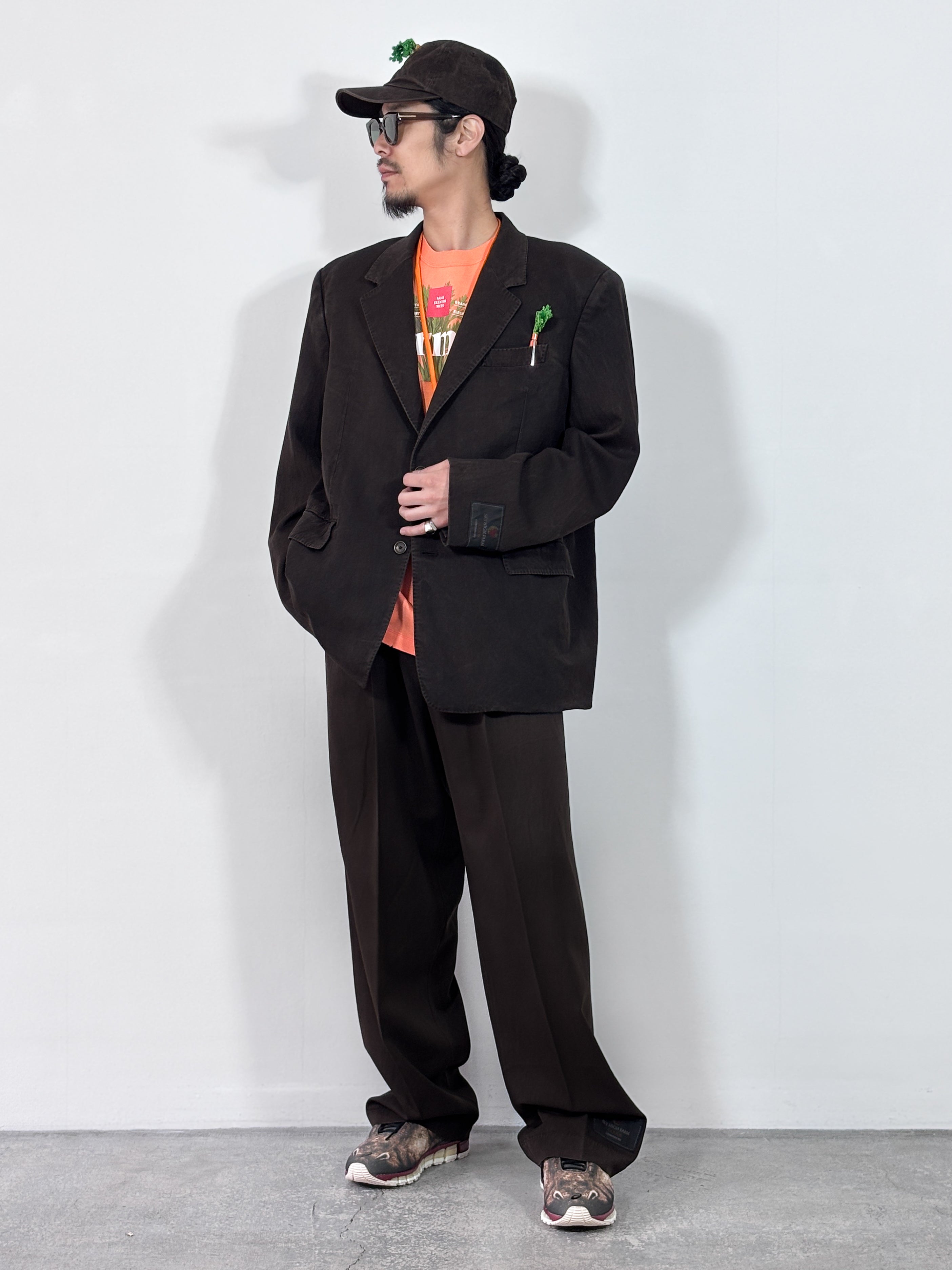 doublet / MUD-DYED TAILORED JACKET (MUD)