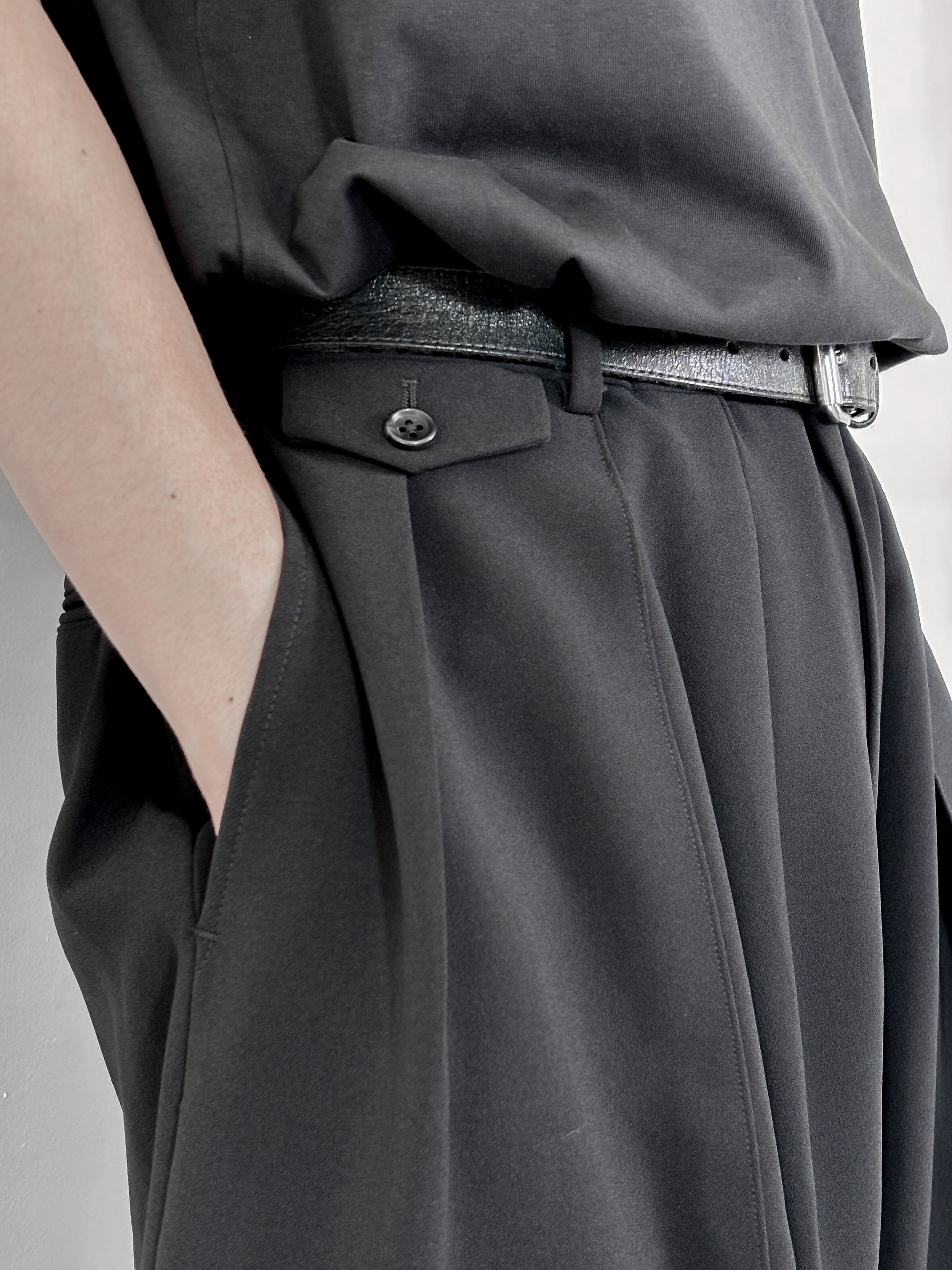 RAINMAKER / HAKAMA TROUSERS (BLACK)
