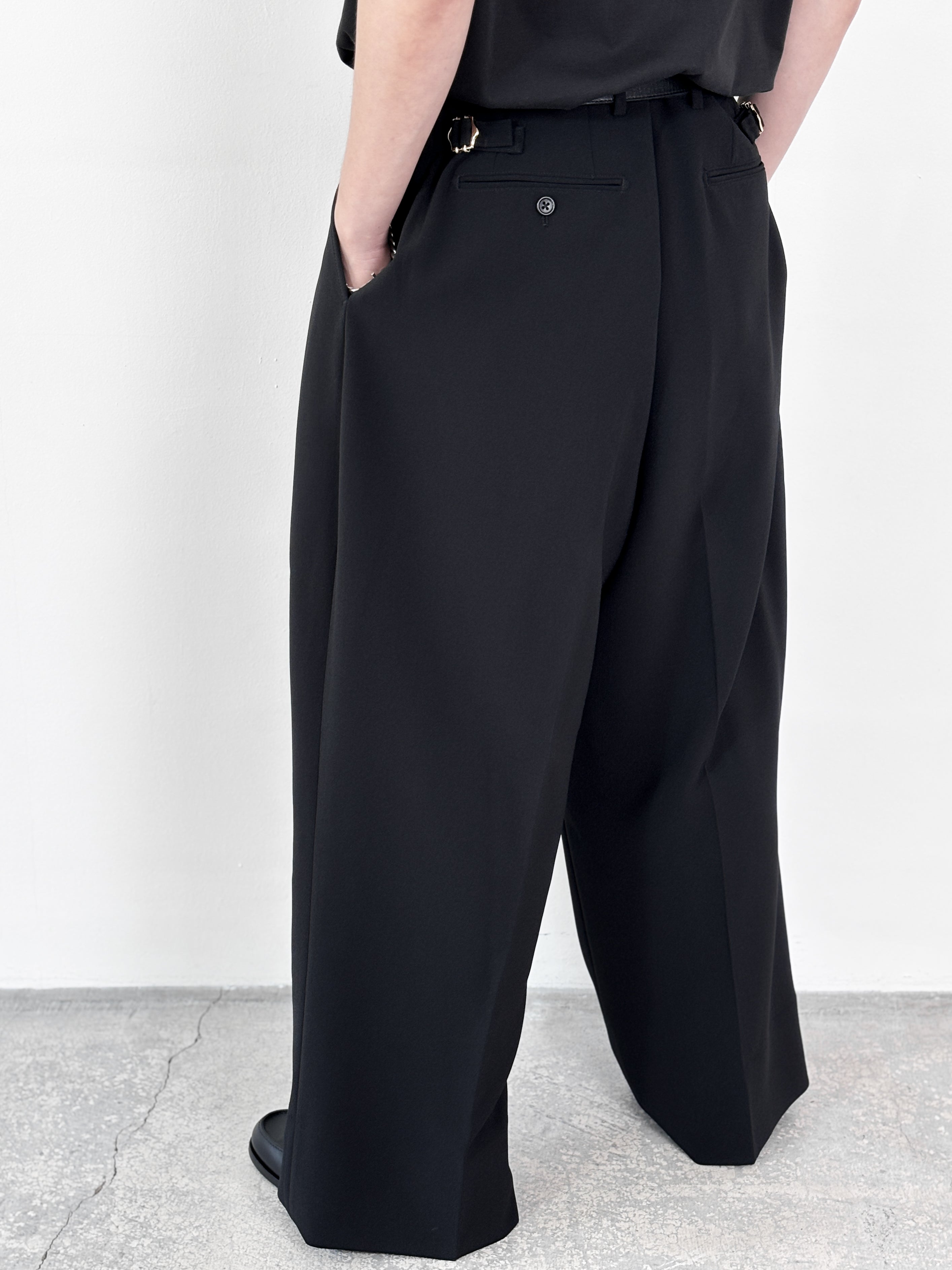 RAINMAKER / HAKAMA TROUSERS (BLACK)