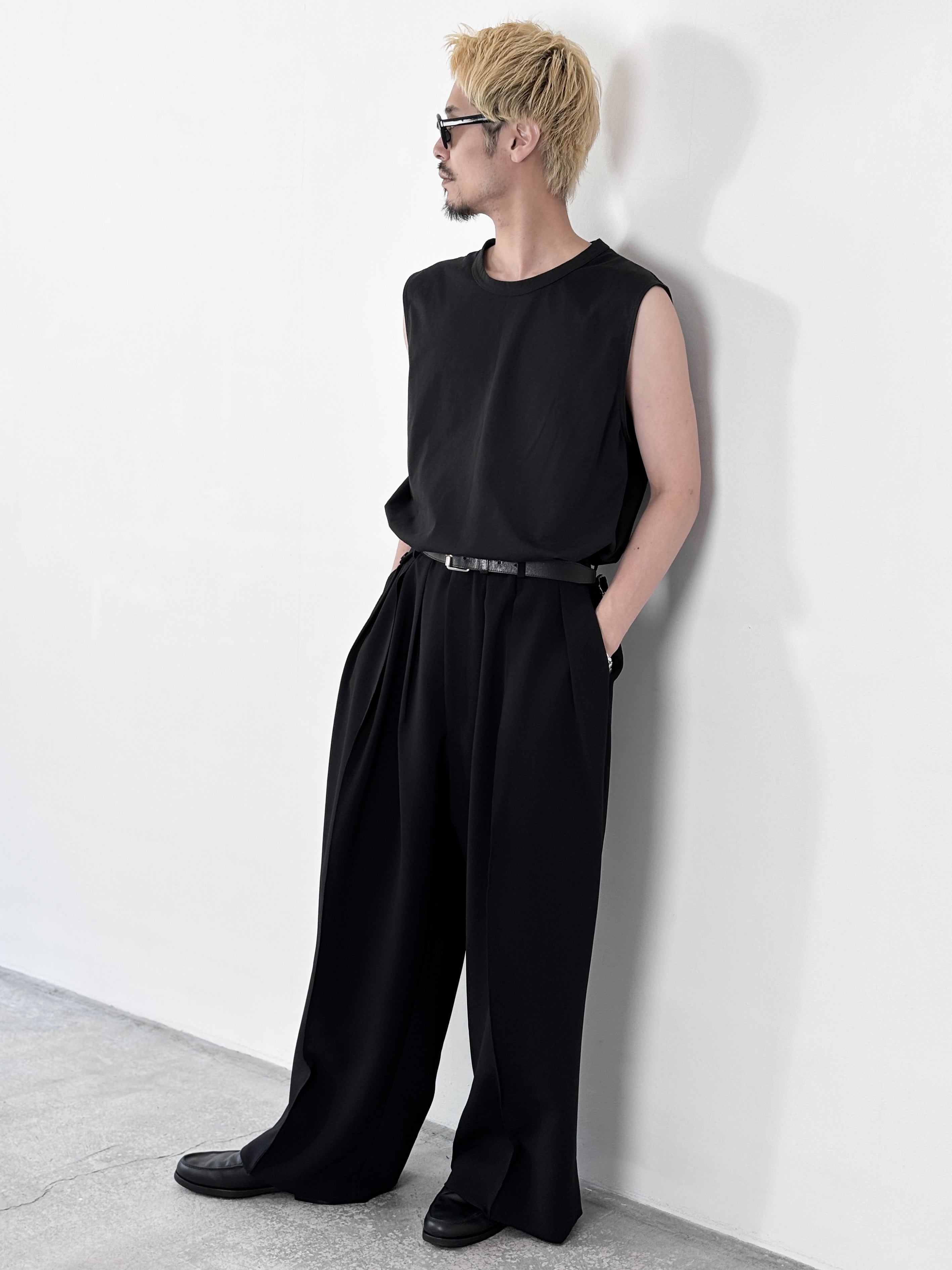 RAINMAKER 黒 HAKAMA TROUSERS Mサイズ RAINMAKER / HAKAMA TROUSERS (BLACK)