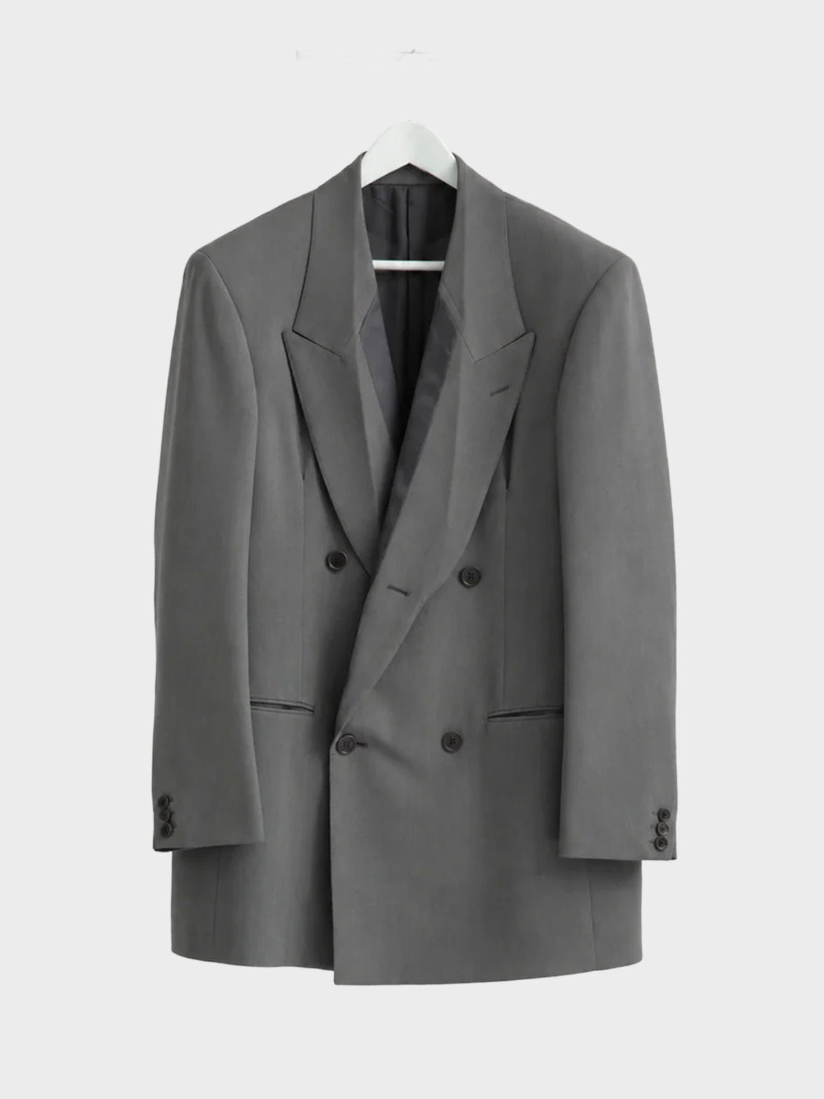 【10月24日(土)発売)】SOSHIOTSUKI / INSIDE LAPEL JACKET (KERSEY GREY)