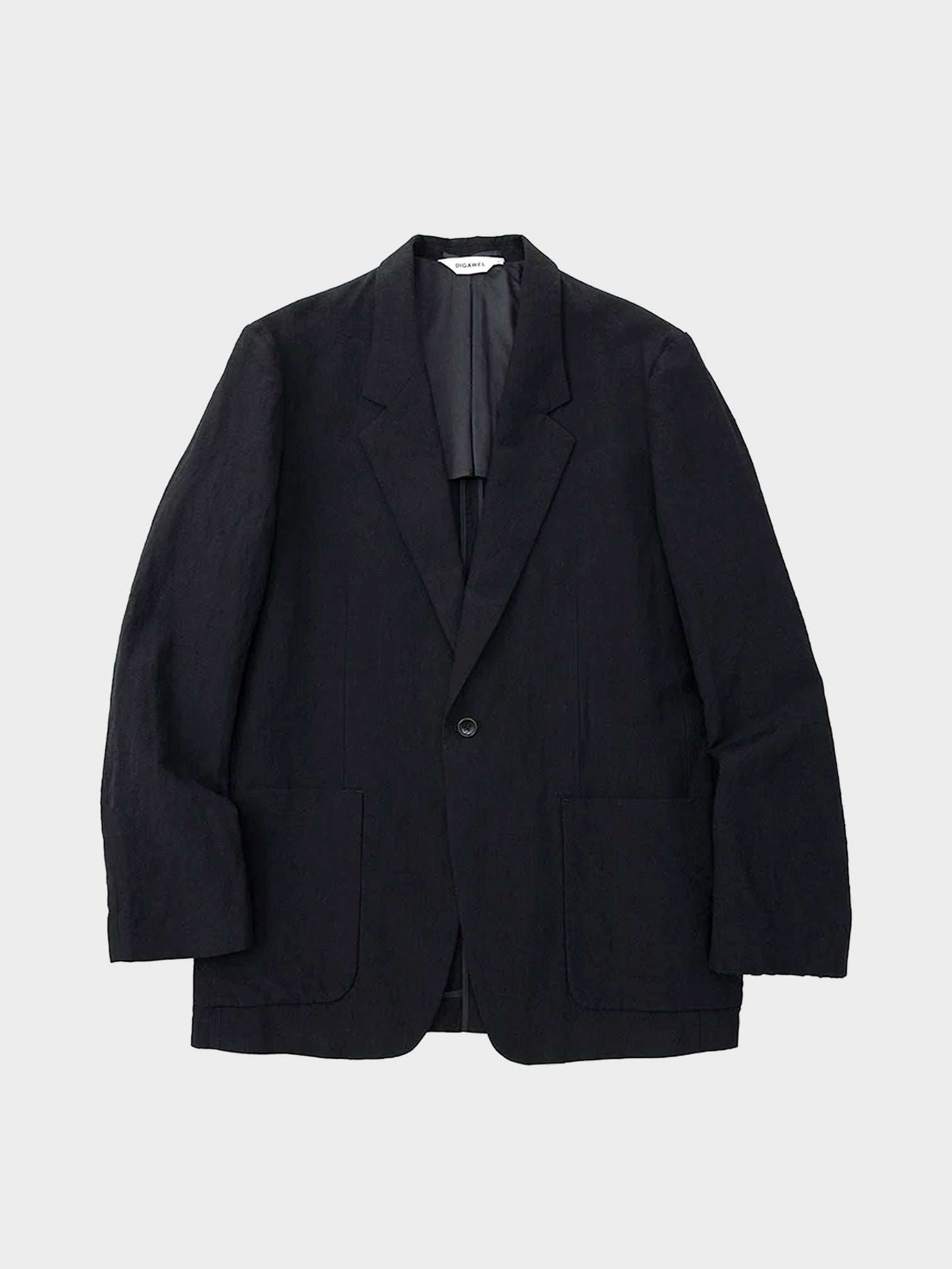 DIGAWEL / JACKET(GENERIC)GARMENT WASH (BLACK)