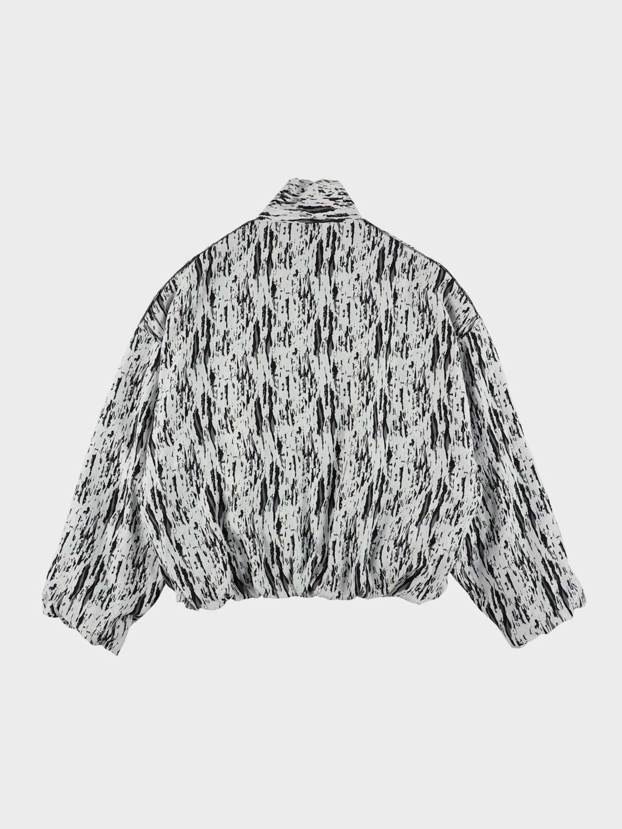 【2026年1月入荷予定】Sulvam / JACQUARD BALLOON BLOUSON (WHITE)