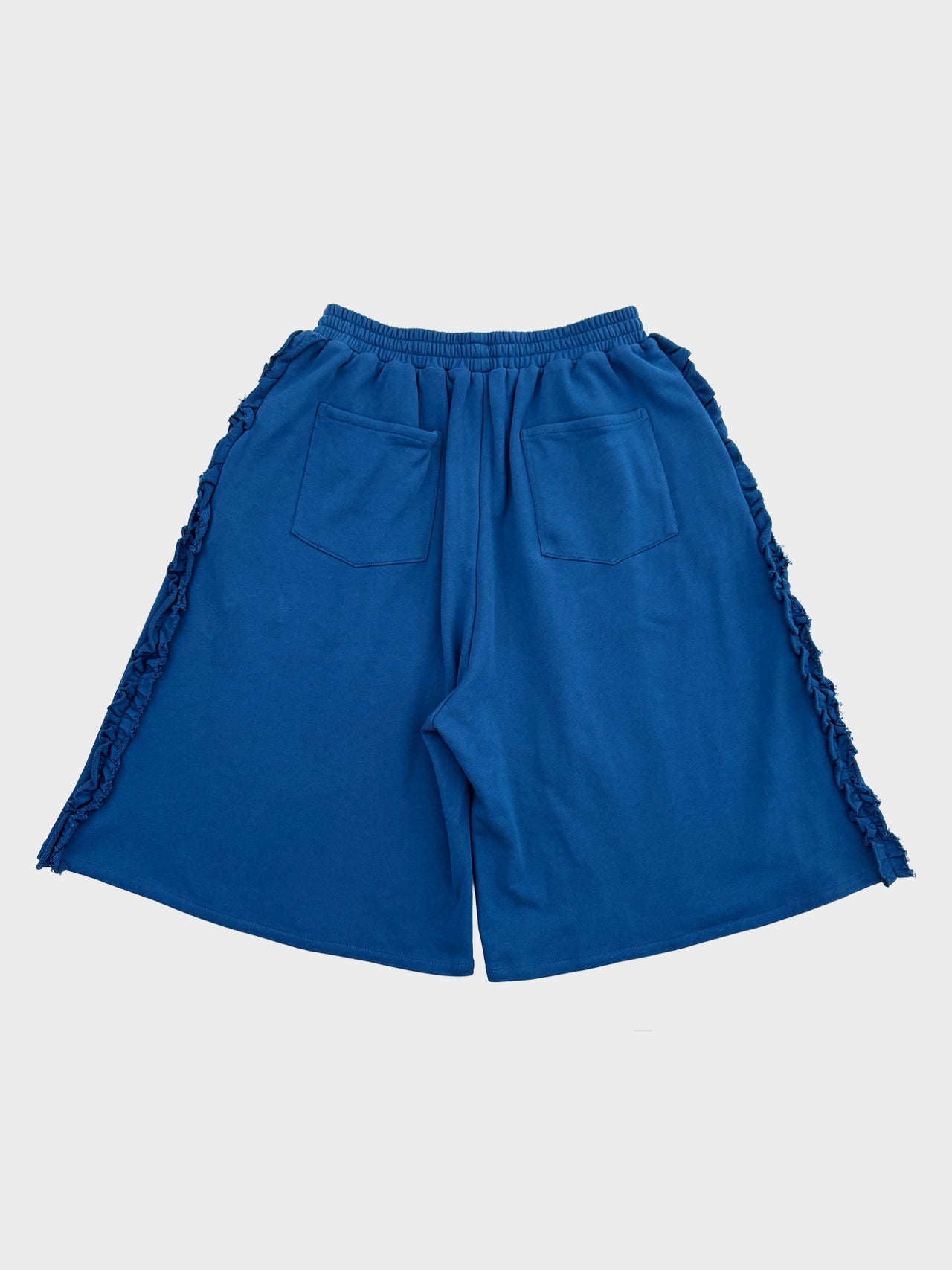 【3月20日(金)12:00販売開始】VIVIANO / JERSEY RUFFLE SHORTS (BLUE)