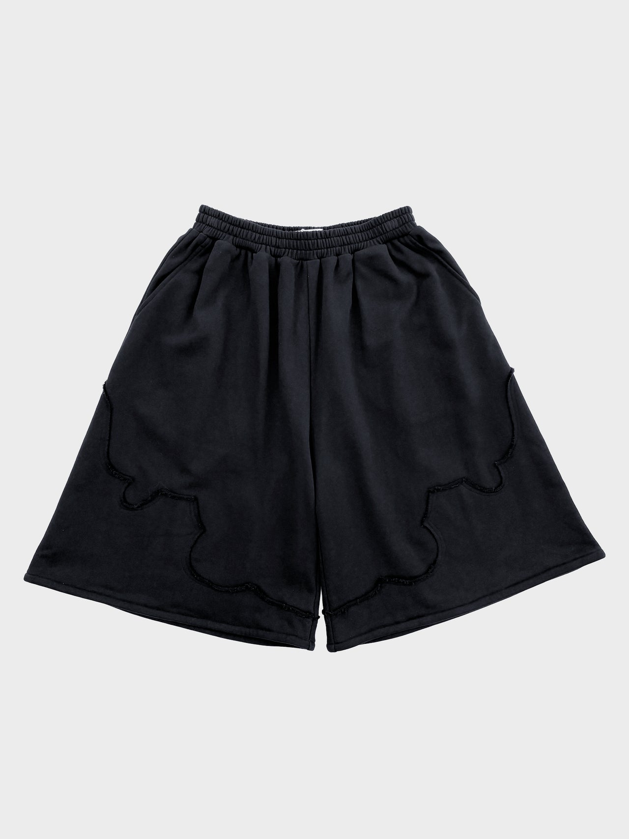 【3月20日(金)12:00販売開始】VIVIANO / JERSEY WESTERN SHORTS (BLACK)