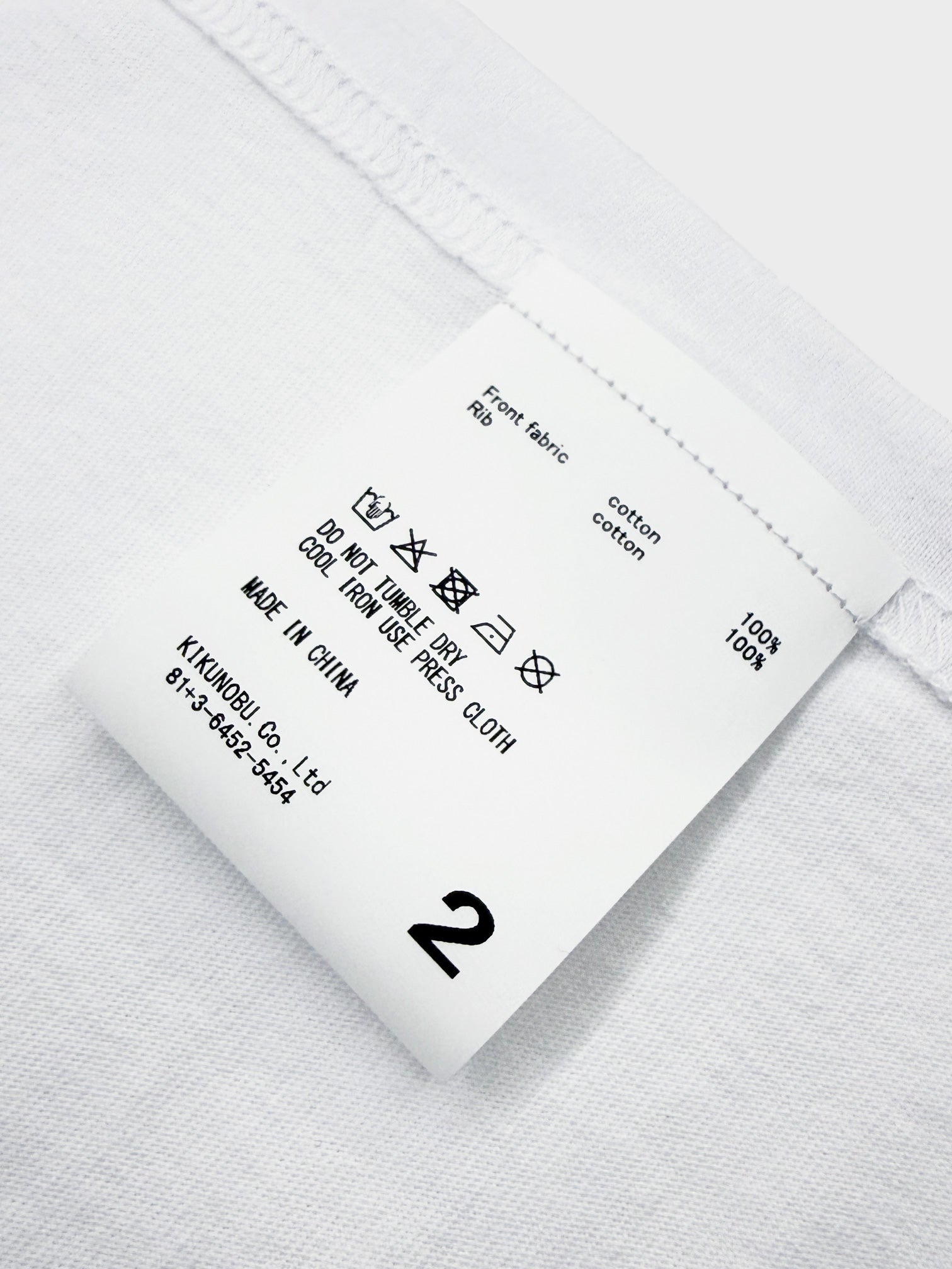 JIEDA / JIEDA RLAXED T-SHIRT (WHITE)