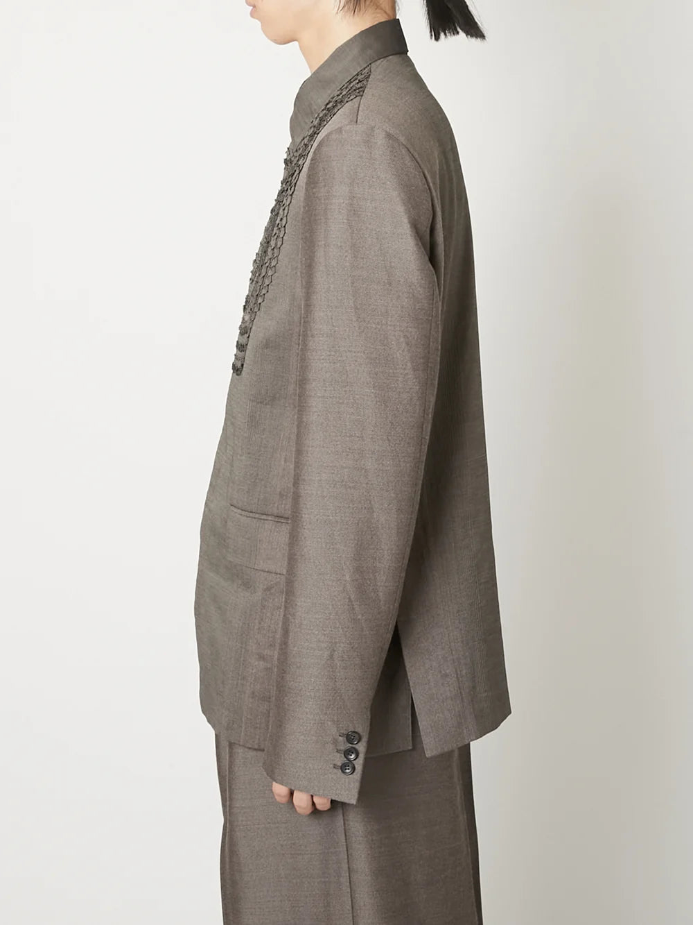 【8月22日(土)12:00発売】TAAKK / TRANSITIONAL SHIRT JACKET (BROWN)