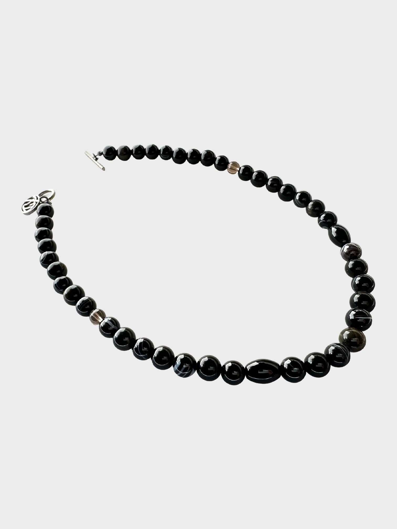 8月入荷予定】SOSHIOTSUKI / JUZU NECKLACE (BLACK)