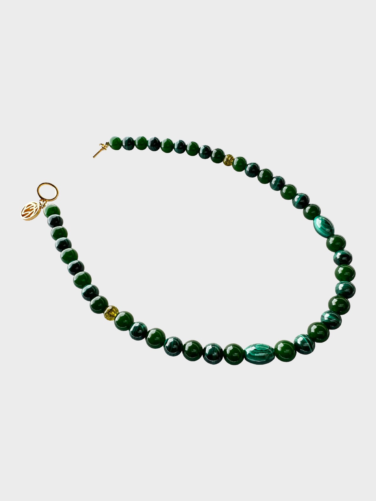 【8月入荷予定】SOSHIOTSUKI / JUZU NECKLACE (GREEN)