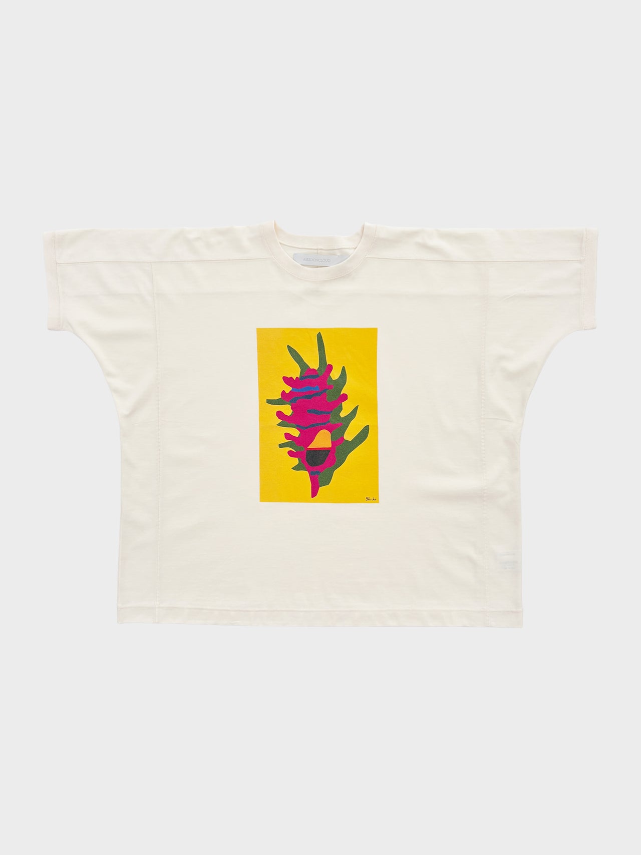 ASEEDONCLOUD / KAFUSHO T-SHIRT(SHELL) (IVORY)