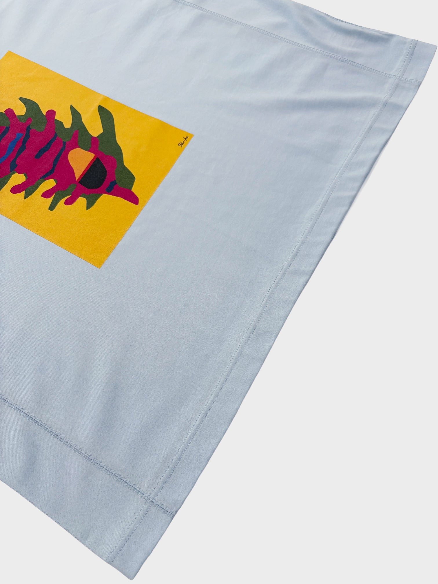 ASEEDONCLOUD / KAFUSHO T-SHIRT(SHELL) (SAXE)