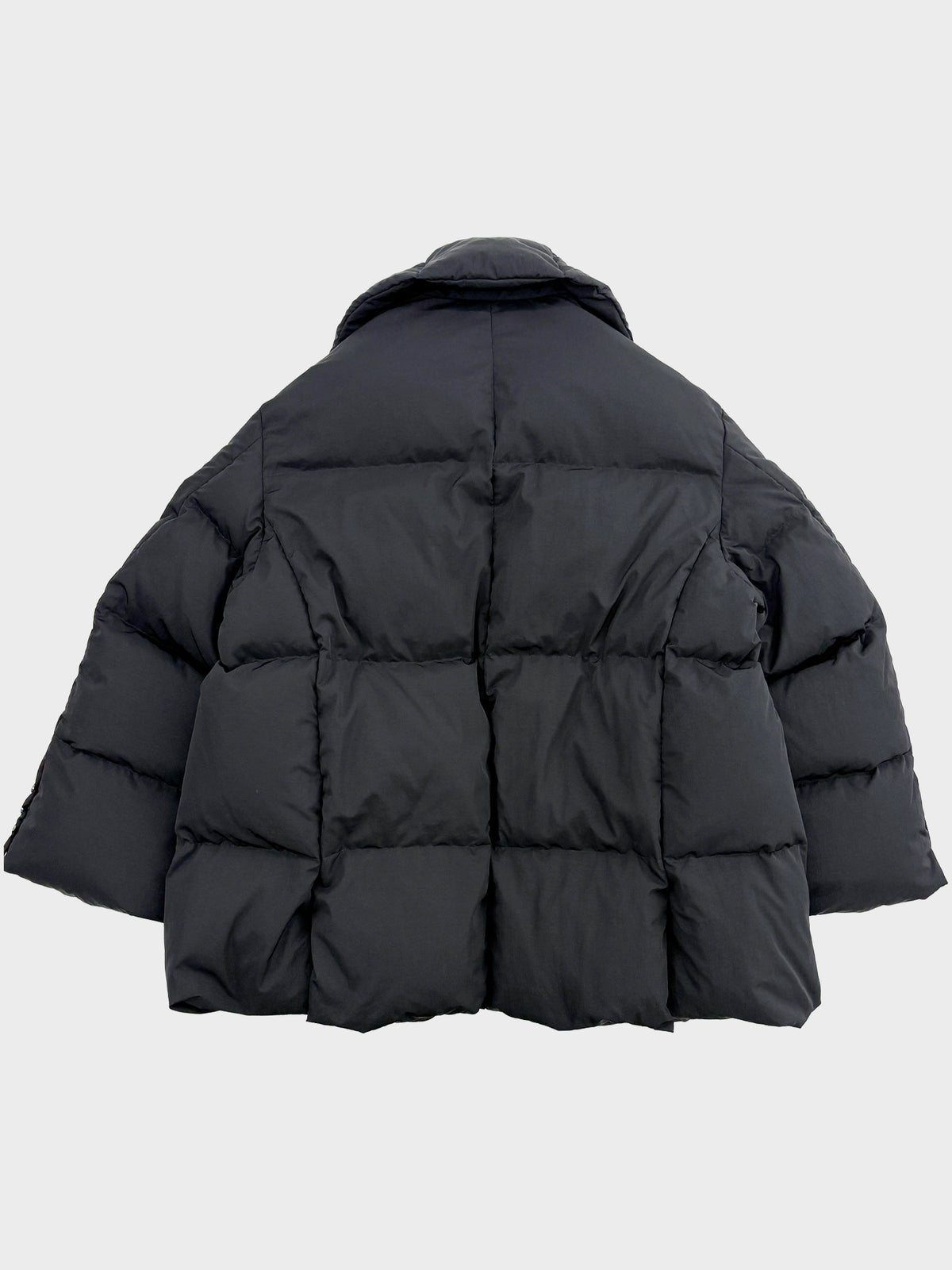 FUMITO GANRYU / LAPEL DOWN JACKET (BLACK)