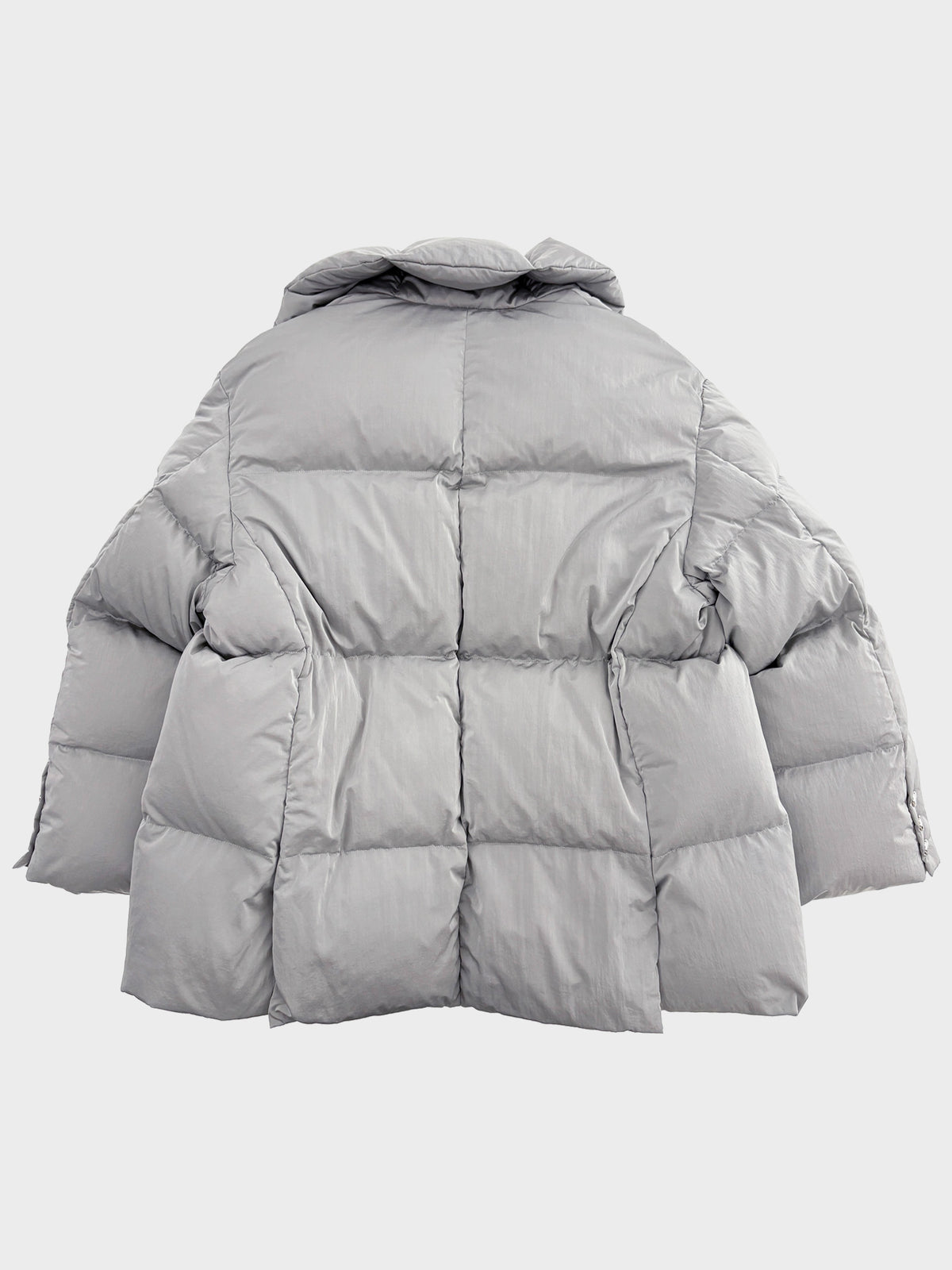 FUMITO GANRYU / LAPEL DOWN JACKET (GRAY)
