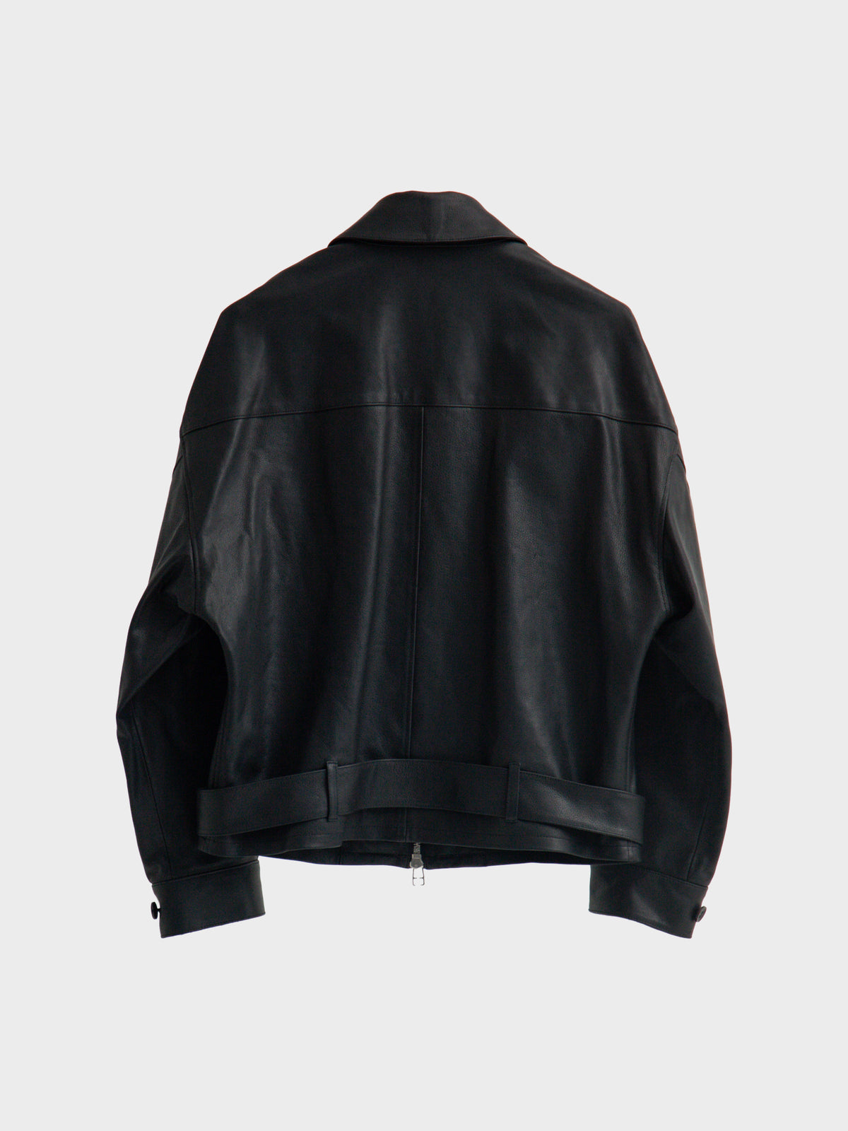 【10月24日(土)発売】SOSHIOTSUKI / LEATHER BLOUSON (BLACK)
