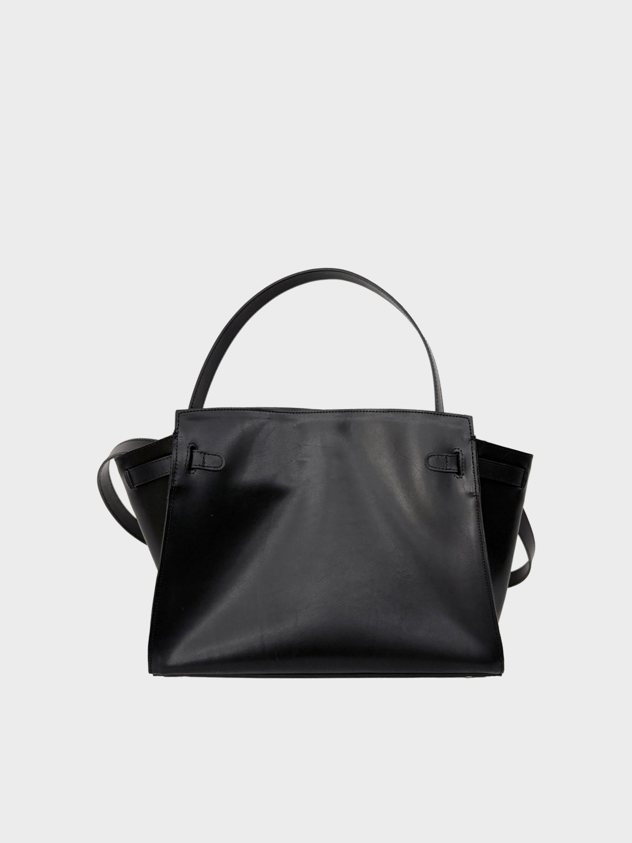 doublet / LEATHER“ITA”SHOULDER BAG (BLACK)
