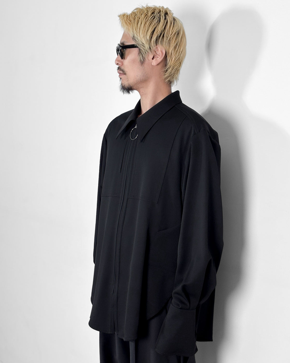 【9月19日(土)12:00発売】HATRA / O_Blouse (BLACK)