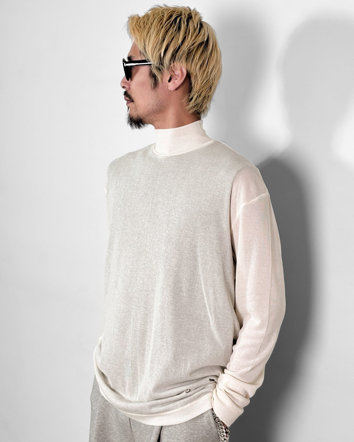 【【9月19日(土)12:00発売】HATRA / LS_Rib (ECRU)