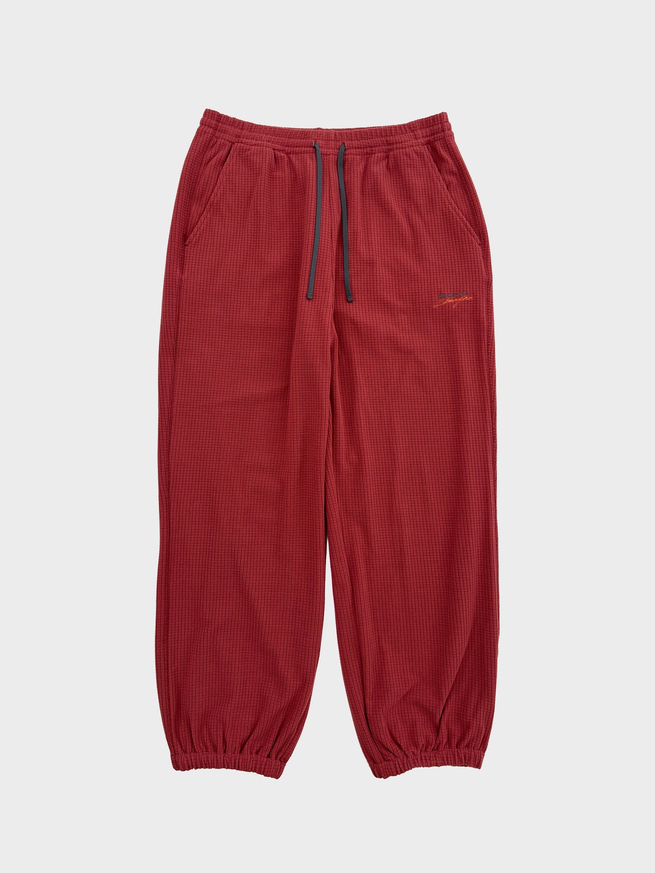 SOMEWHERE OUTSIDE HIKING COMPANY /SOHC LOUNGE JOGGER PANTS (RED)