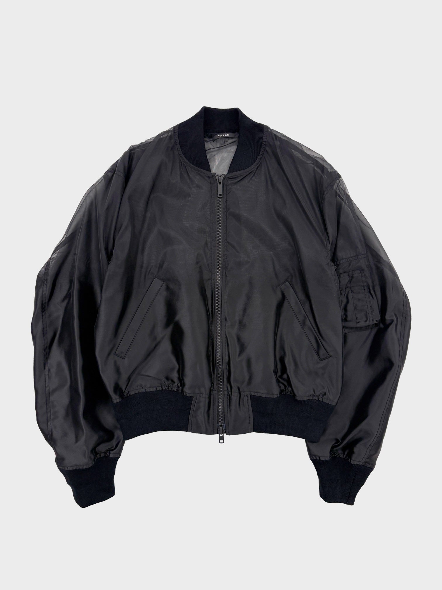 TAAKK / MA-1 BLOUSON (BLACK)