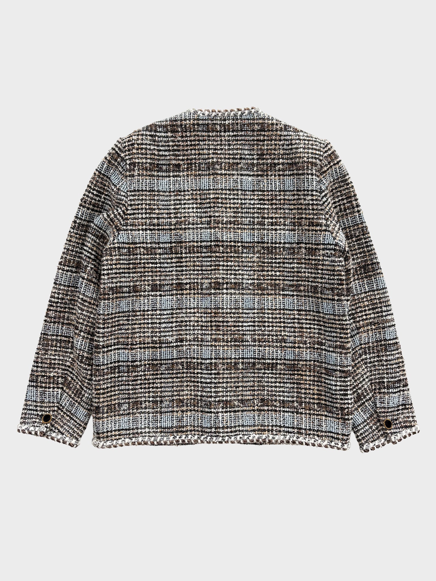 7月11日(土)12:00販売開始】VIVIANO / MELANGE TWEED JACKET (MULTI)