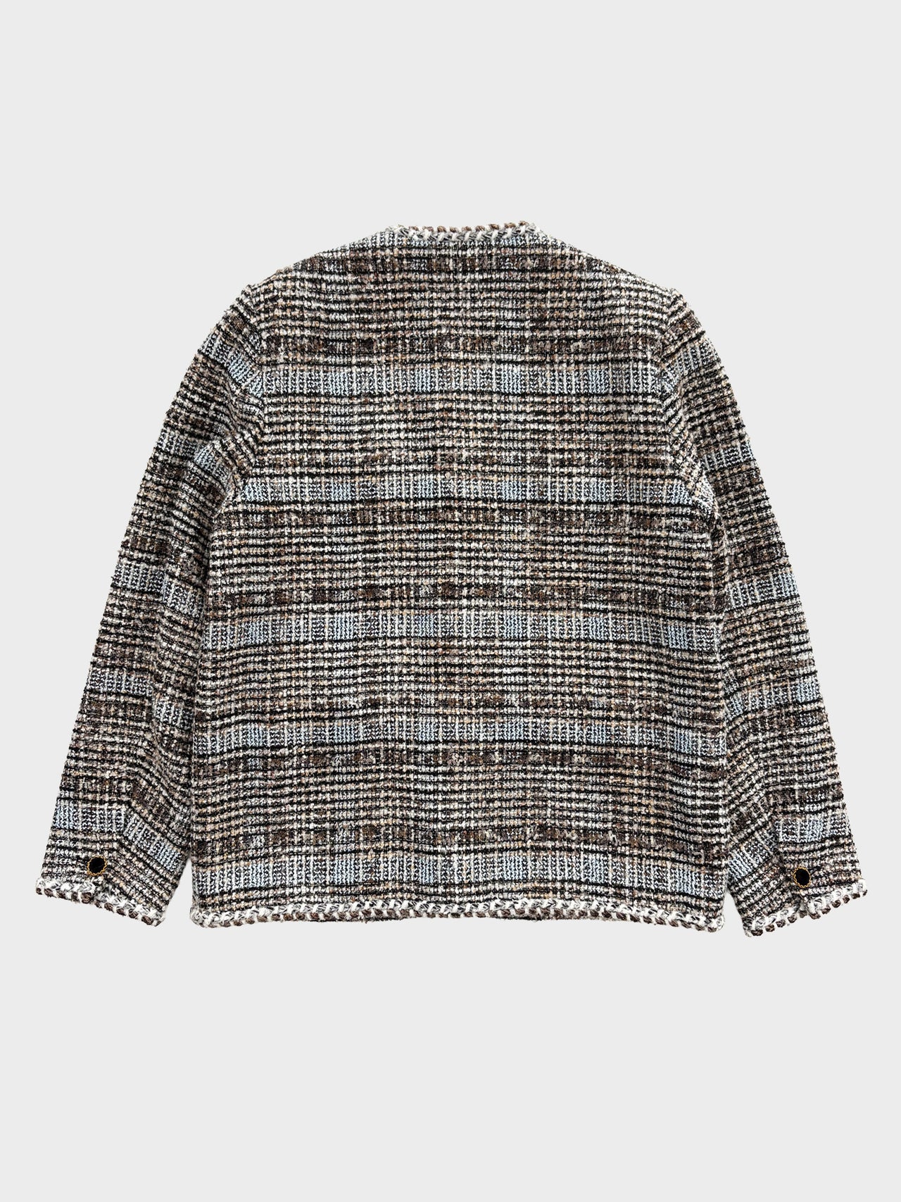 【7月上旬入荷予定】VIVIANO / MELANGE TWEED JACKET (MULTI)