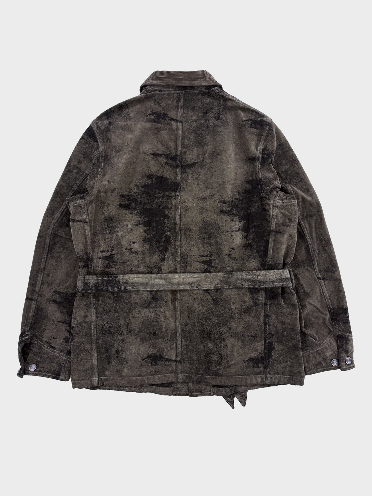 【8月22日(土)12:00発売】TAAKK / MOLE JACQUARD DENIM BLOUSON (GRAY)