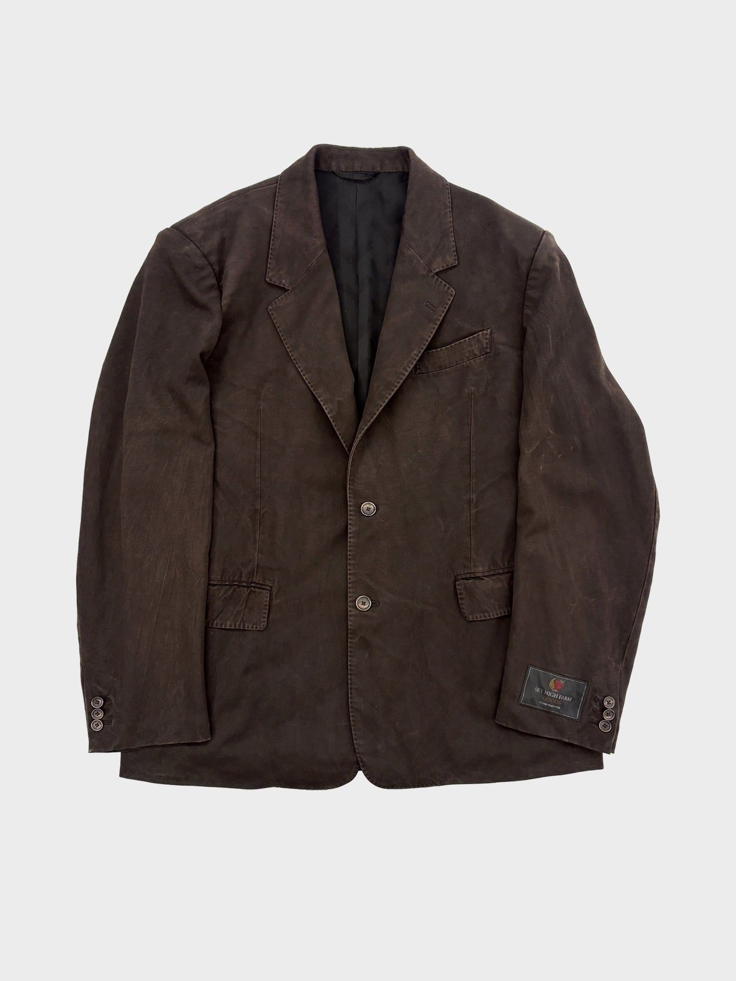 doublet / MUD-DYED TAILORED JACKET (MUD)