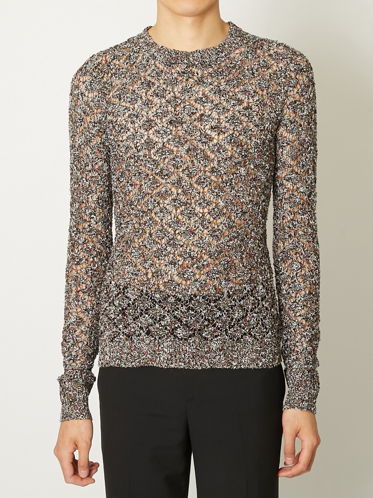 6月下旬入荷予定】TAAKK / MUKTI-COLORED SWEATER (MULTI)