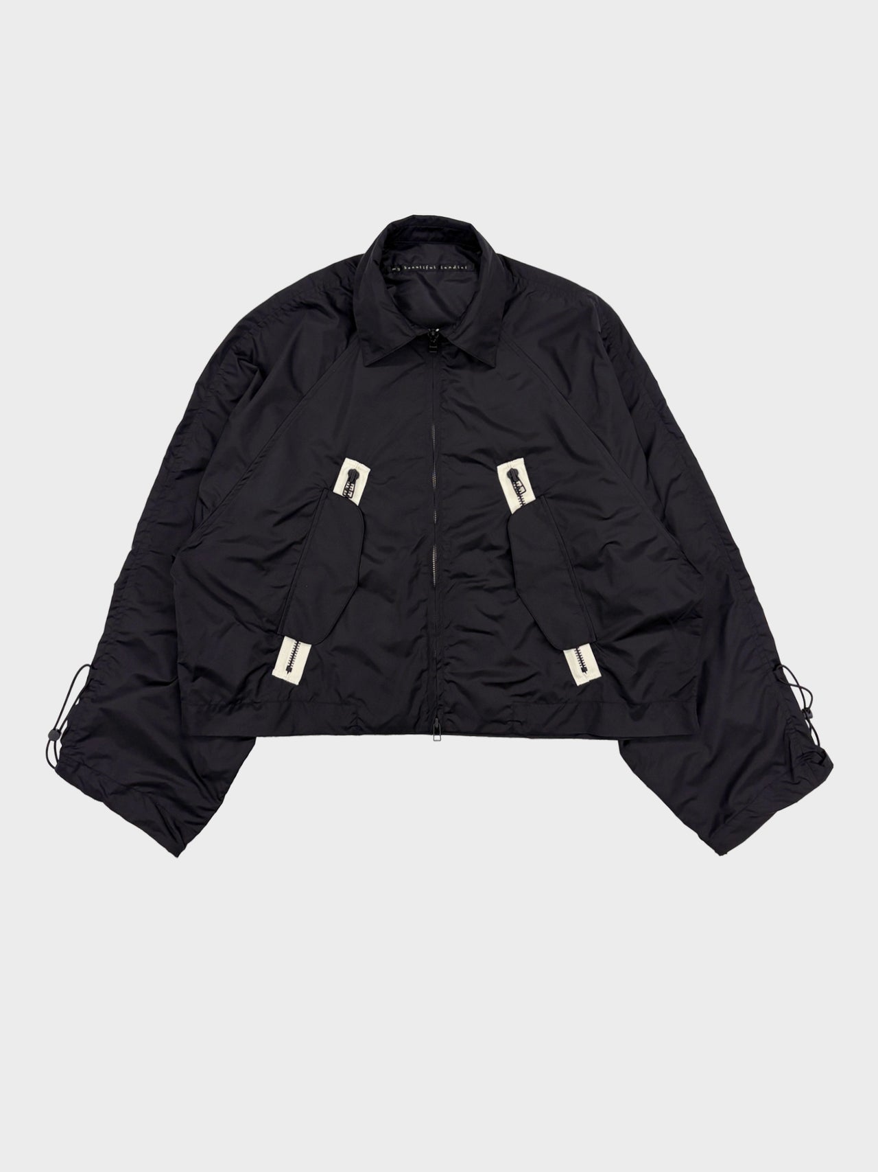【1月2日(金)12:00販売開始】my beautiful landlet / NYLON TAFFTA WATER PROOF BLOUSON (BLACK)