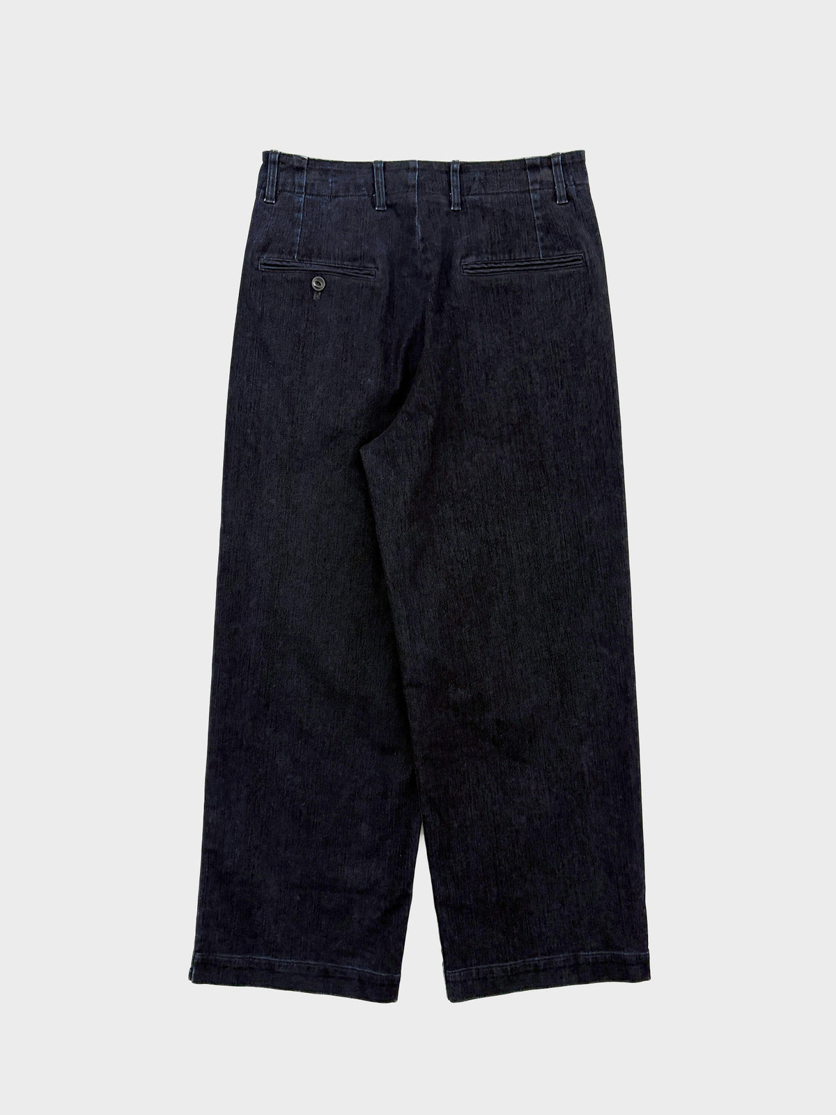VOAAOV / OLD TRAIN 5 POCKET PANTS (BLACK)