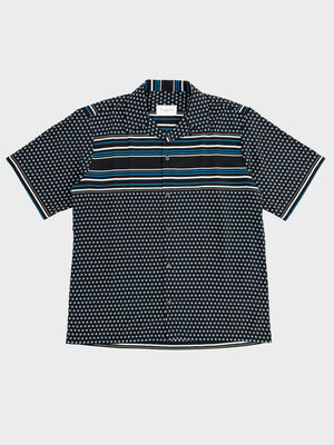 RAINMAKER / OPEN COLLAR SHIRT (PATTERN)