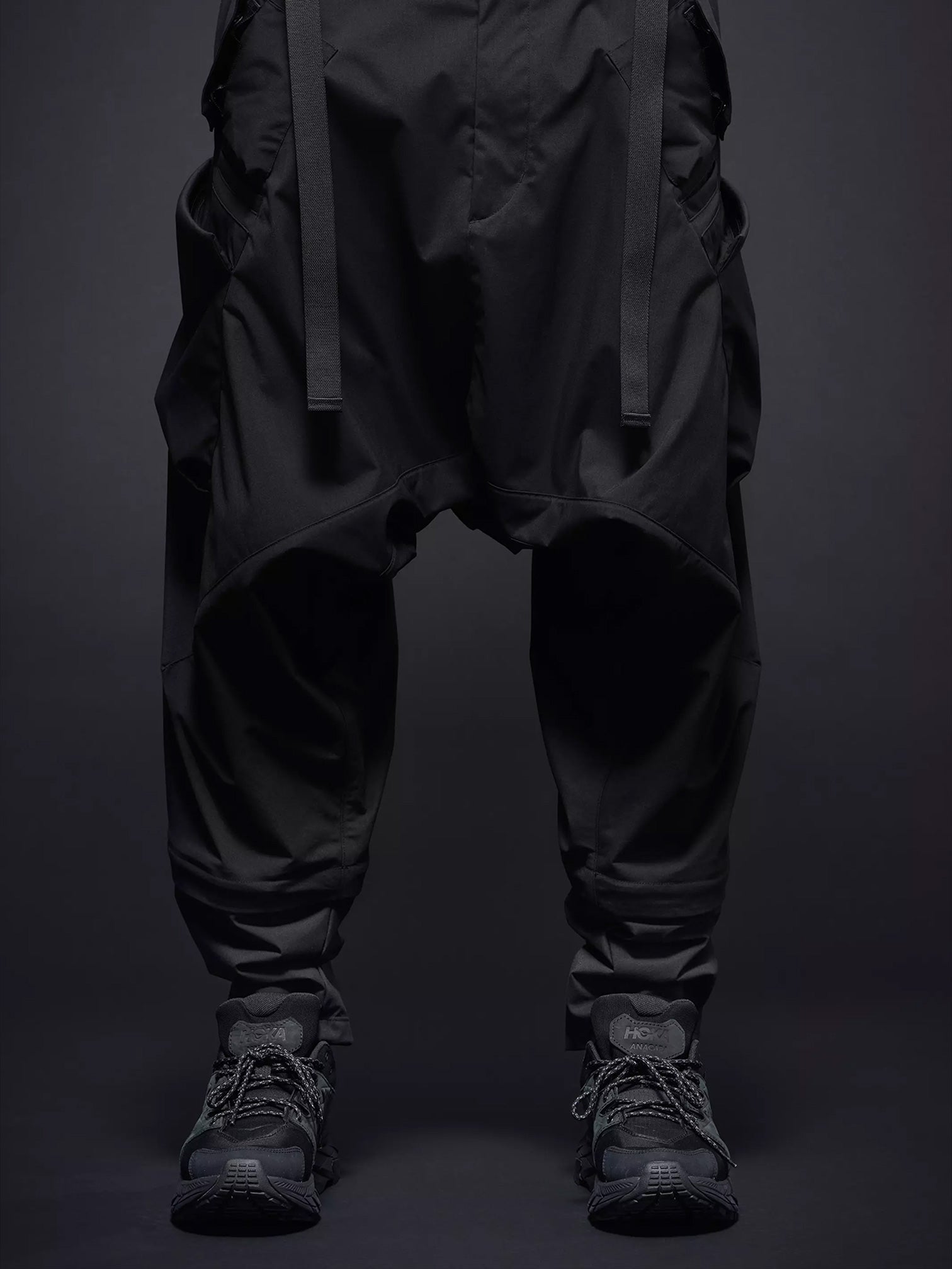 ACRONYM / Encapsulated Nylon Ultra Wide Web Belt Cargo Trouser(P30A-E)