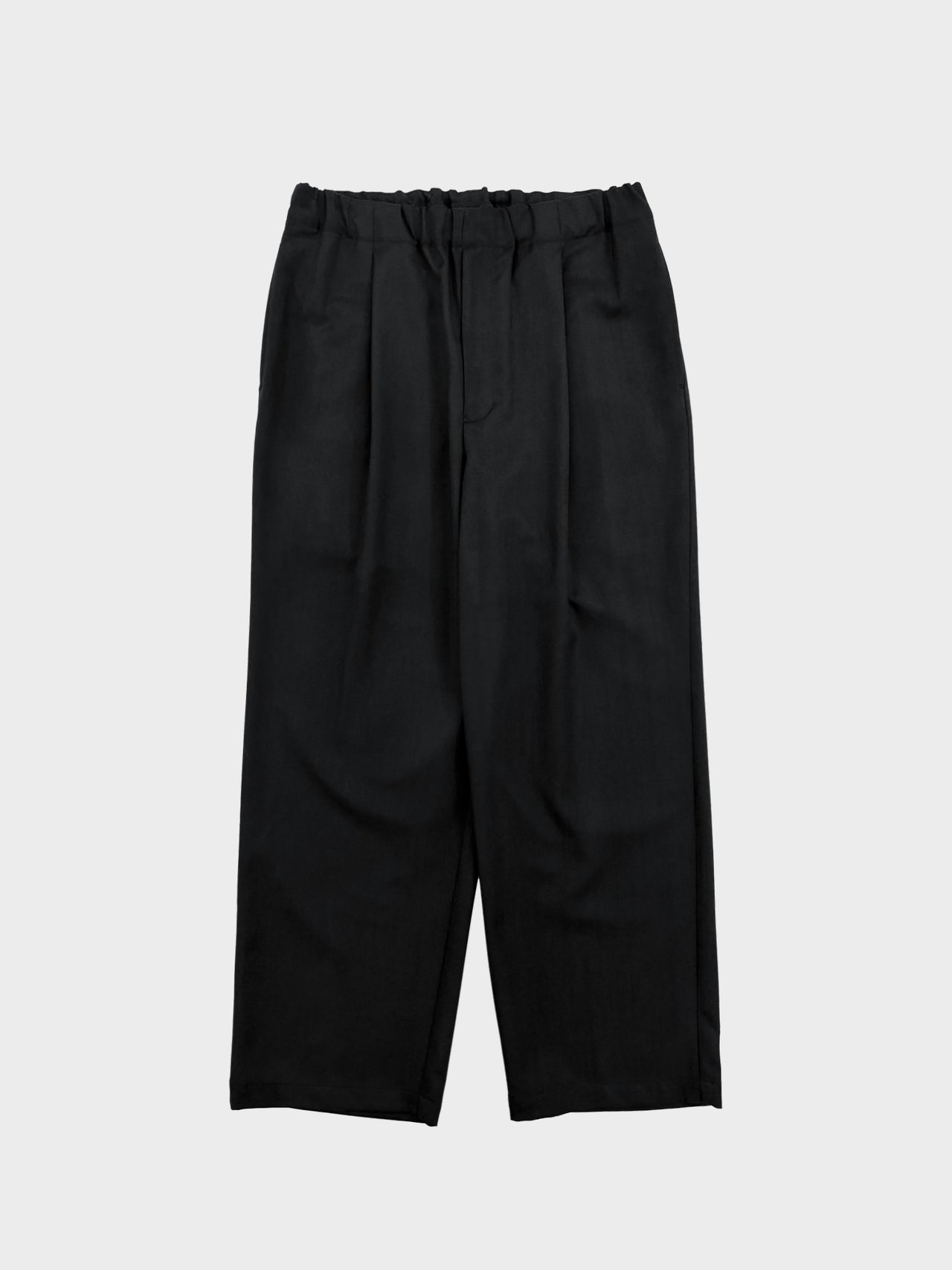 WEWILL / PAJAMA TROUSERS (BLACK)